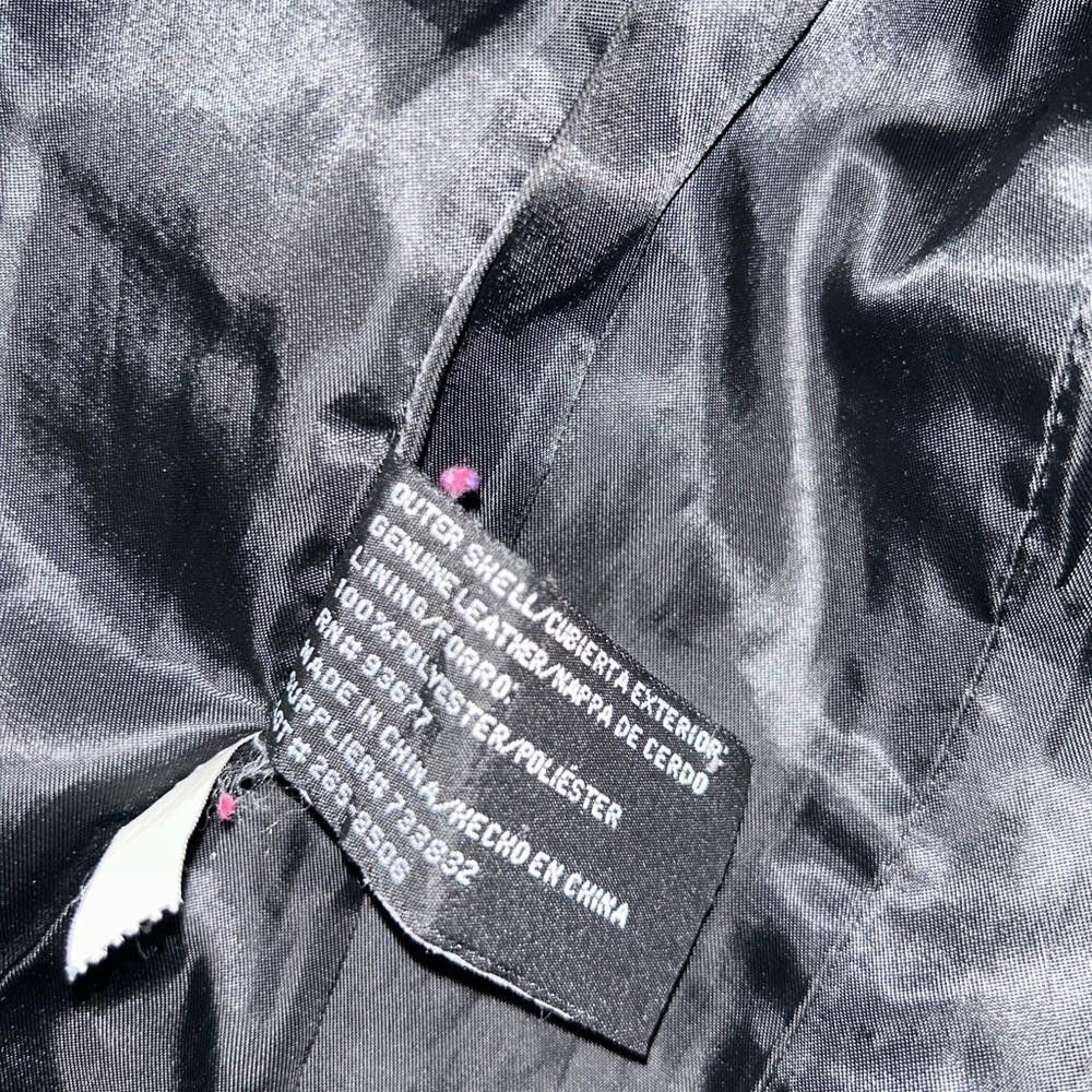 Worthington Worthington l Fitted Leather Jacket Size SP Size S / US 4 / IT 40 - 9 Thumbnail