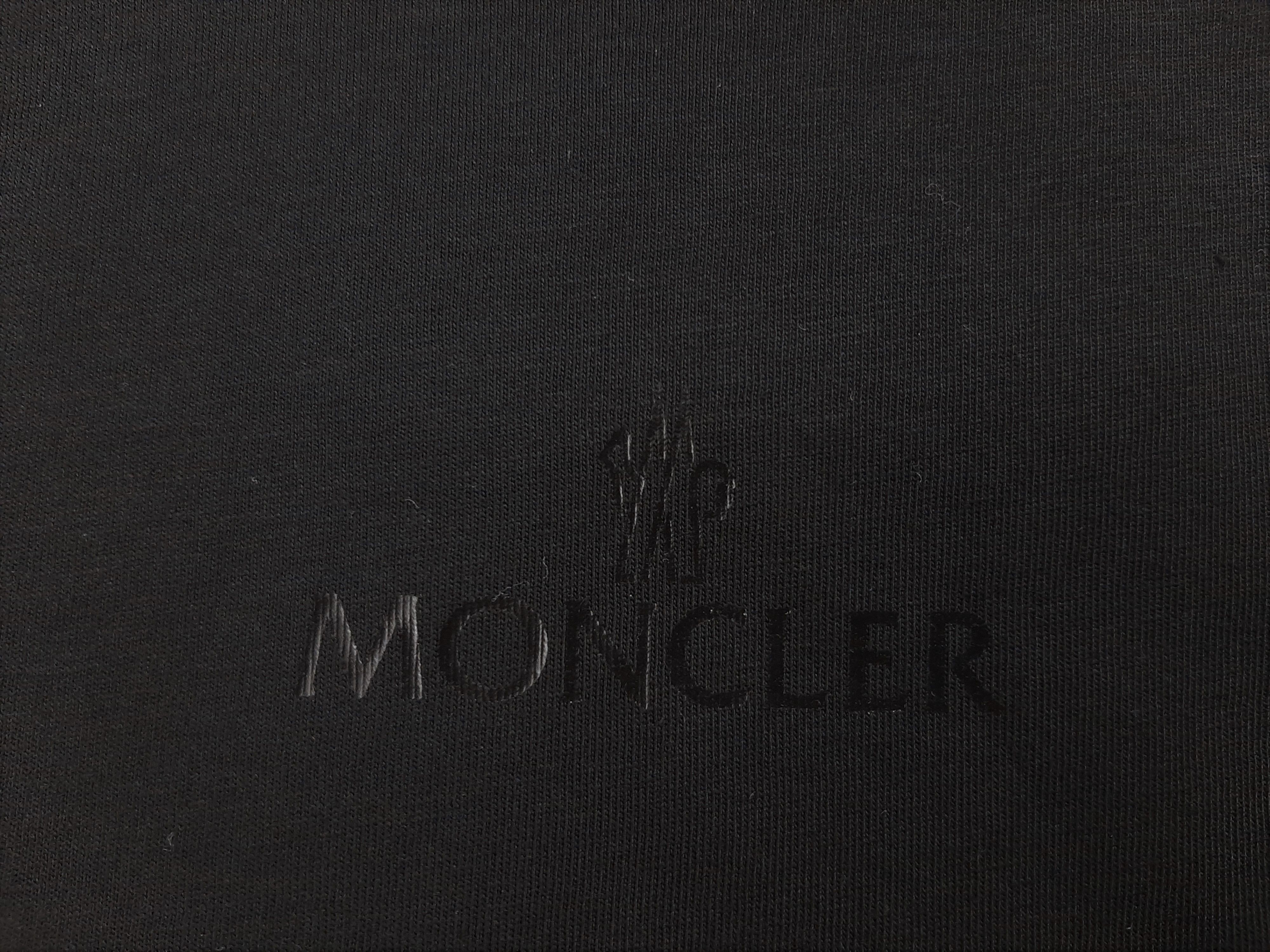 Moncler Moncler T-Shirt Black Women's Size S Mesh Back Size S / US 4 / IT 40 - 5 Thumbnail