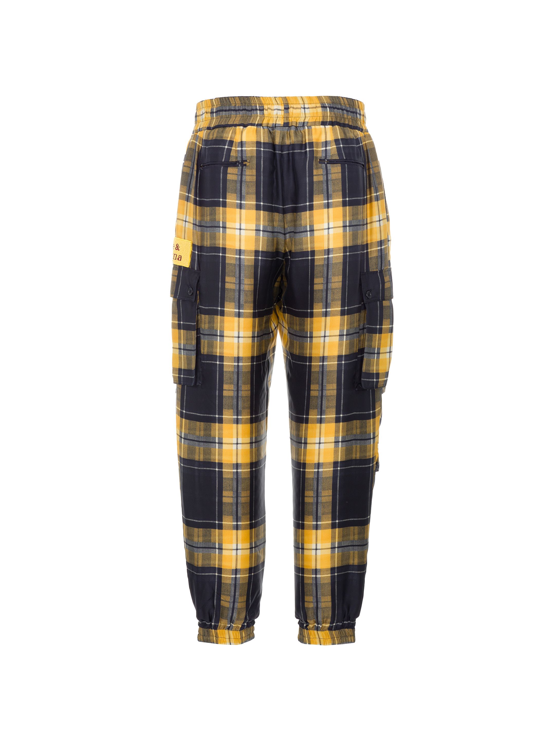Dolce & Gabbana o1y0125 Checked Cargo Pant in Multicolor Size US 36 / EU 52 - 3 Thumbnail