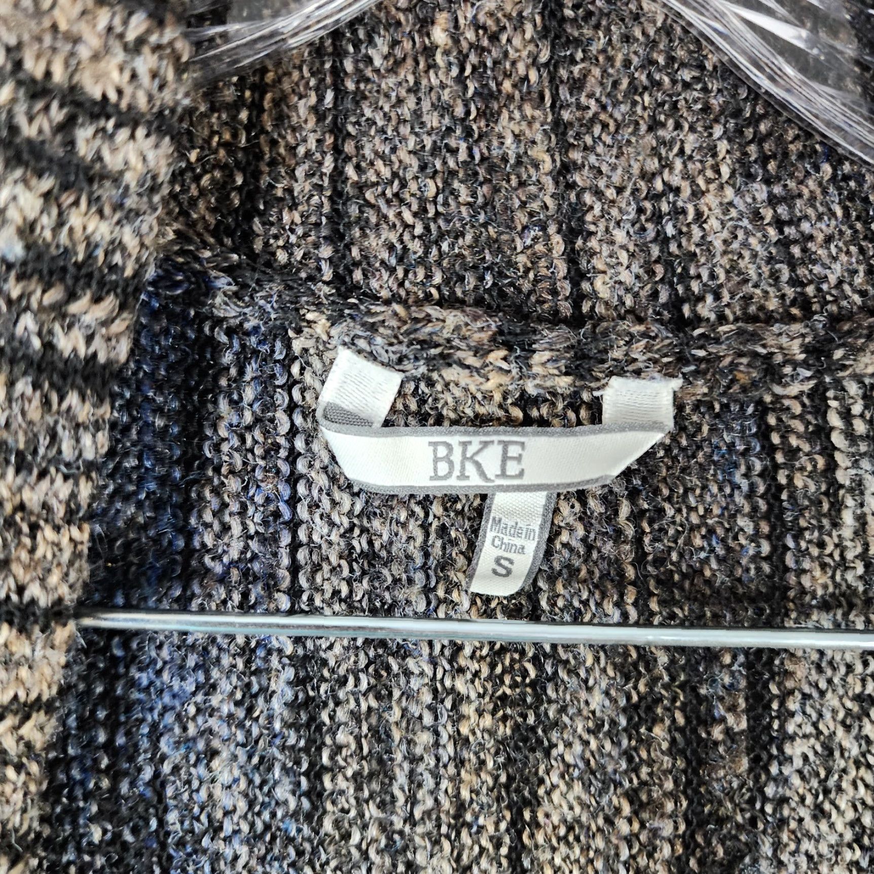 Vintage Buckle Cardigan Womens Size S Gray Blue Sleeveless Long Size S / US 4 / IT 40 - 3 Thumbnail