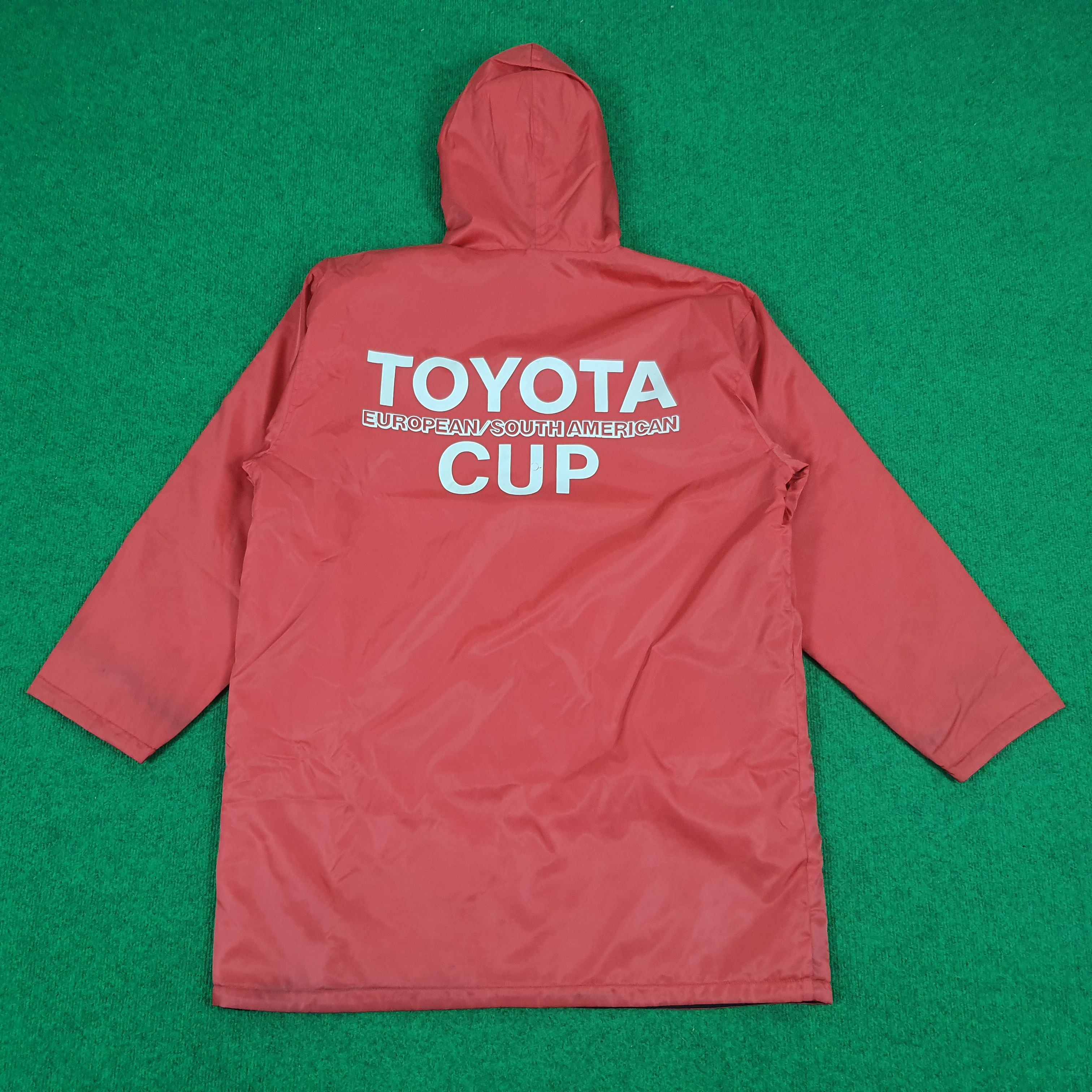 Japanese Brand Vintage Toyota Cup Team European South American Jacket Size US XL / EU 56 / 4 - 1 Thumbnail