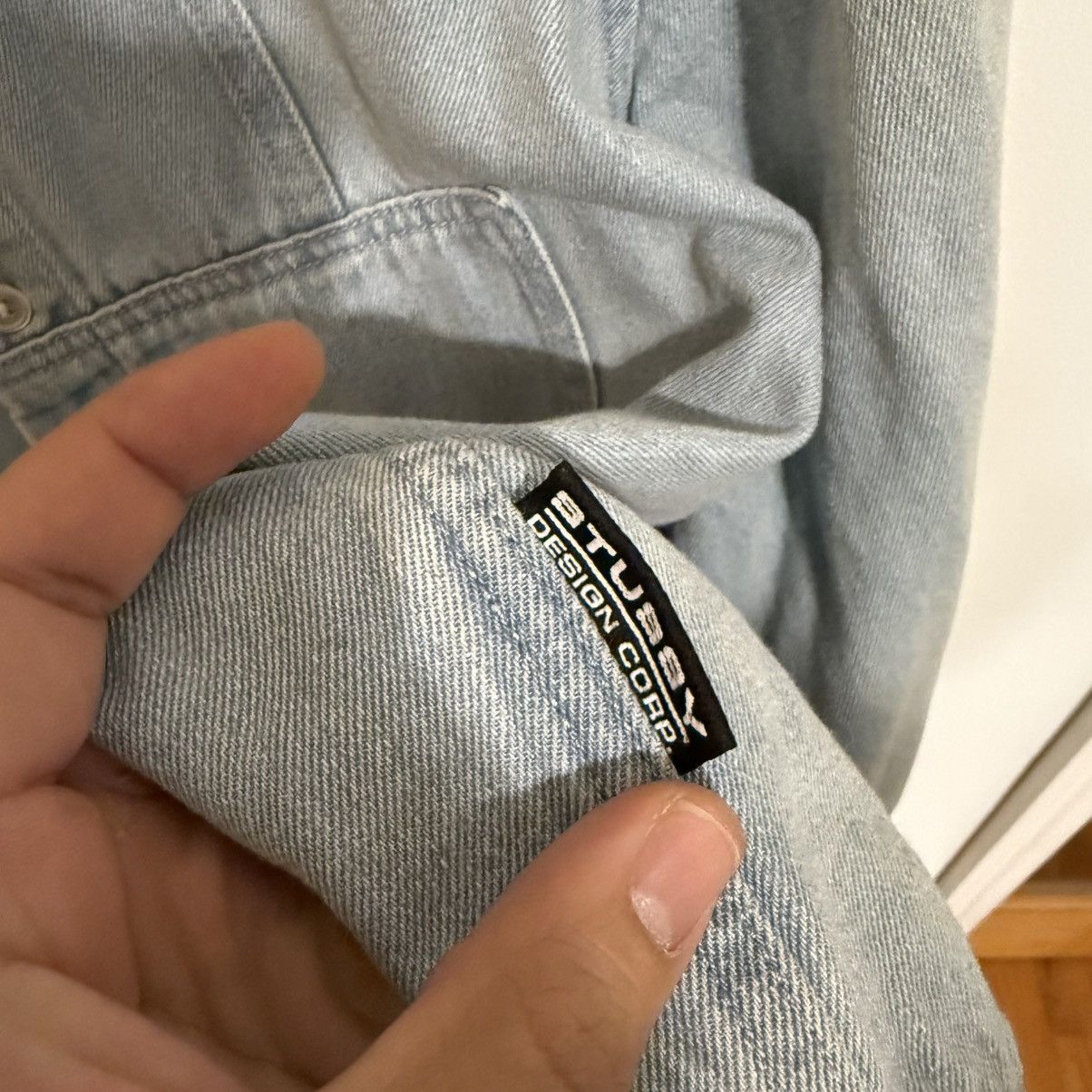 Stussy Stussy Core Design Denim Patchwork Shirt Size US M / EU 48-50 / 2 - 7 Thumbnail