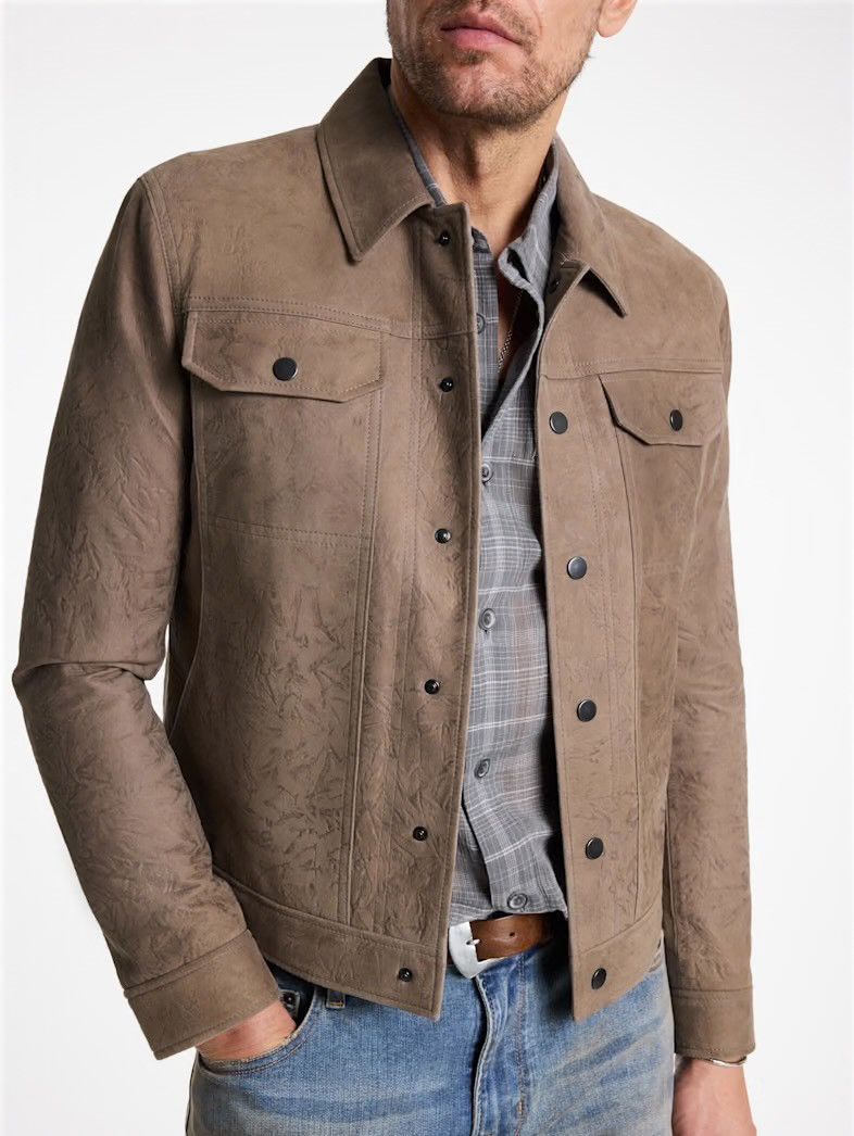 John Varvatos Dyker Trucker Jacket EU 58 USA 48 Size US XXL / EU 58 / 5 - 4 Thumbnail
