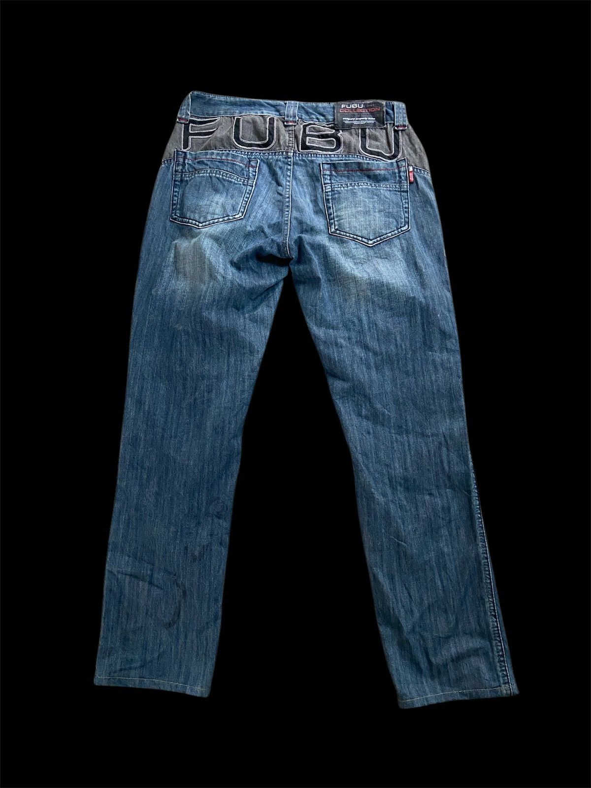 Fubu × Vintage Vintage Fubu Spellout Denim Size US 32 / EU 48 - 1 Thumbnail