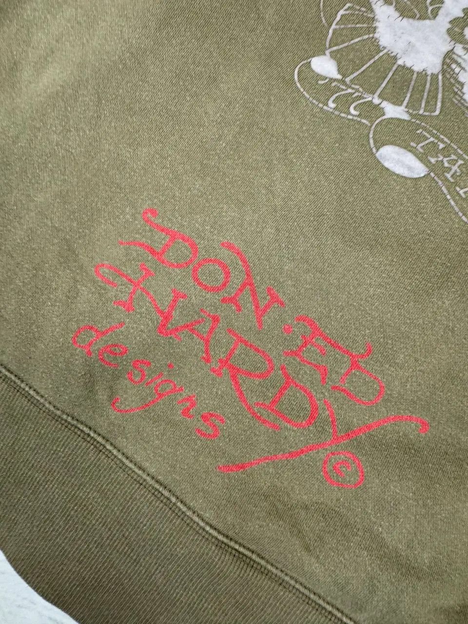 Ed Hardy Vintage Ed Hardy By Christian Audigier Hoodie Tatto Y2K 90s Size US S / EU 44-46 / 1 - 18 Thumbnail