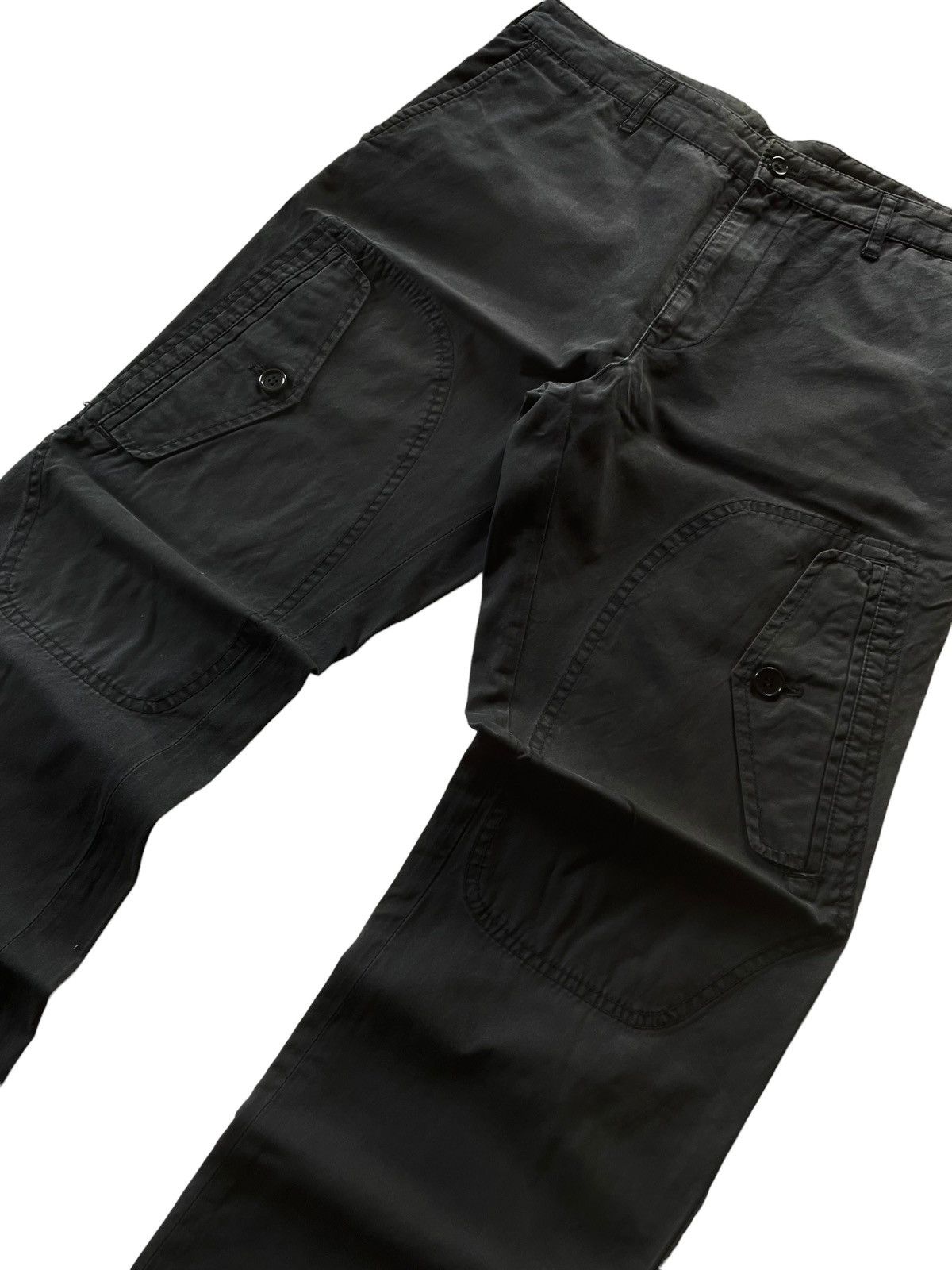 Comme des Garcons × Comme des Garcons Homme AD2004 Comme Des Garcons Homme Large Pocket Cargo Pants Size US 32 / EU 48 - 3 Thumbnail