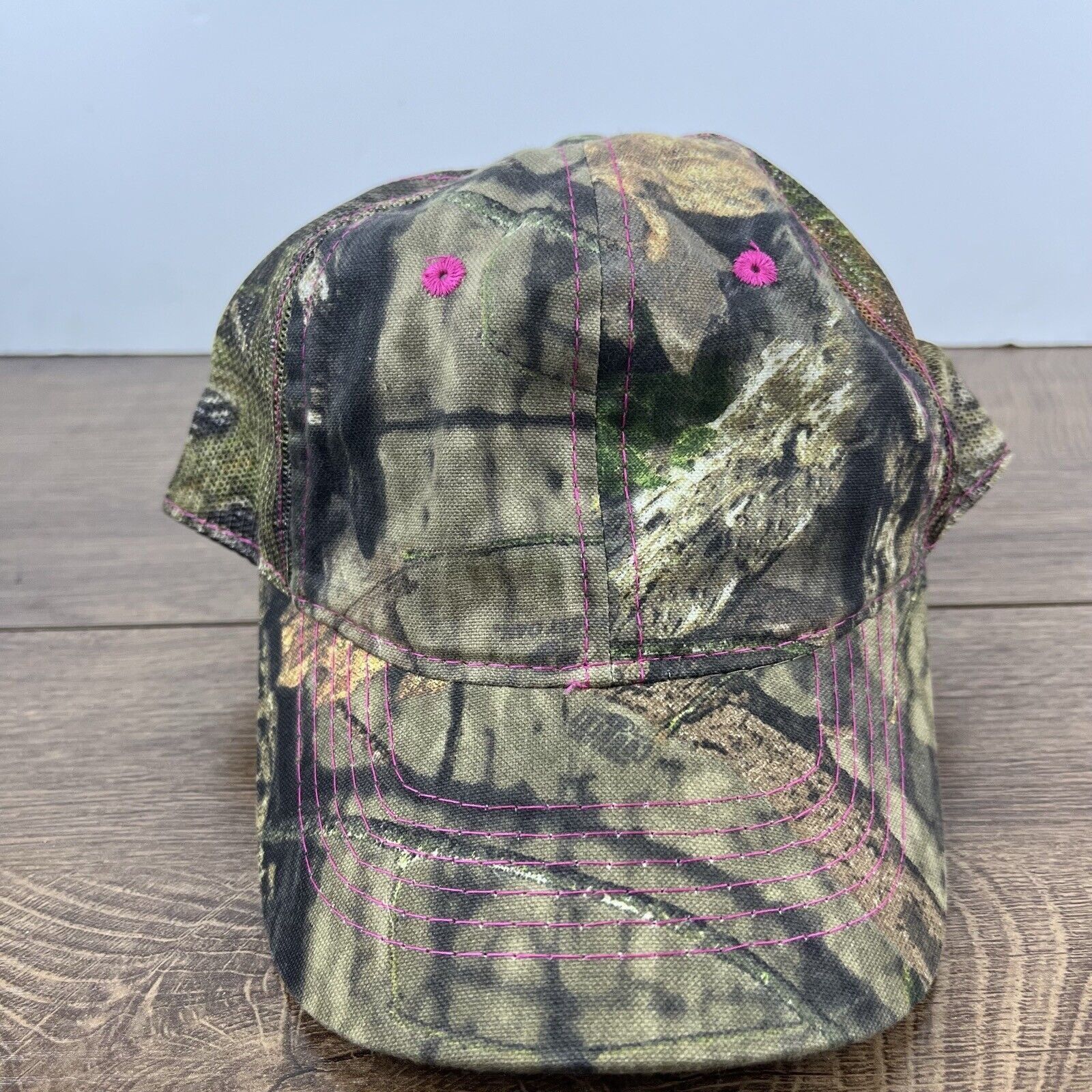 Other Camo Hunting Hat Adjustable Hat Camo Adjustable Hat Green Ad Size ONE SIZE - 4 Thumbnail