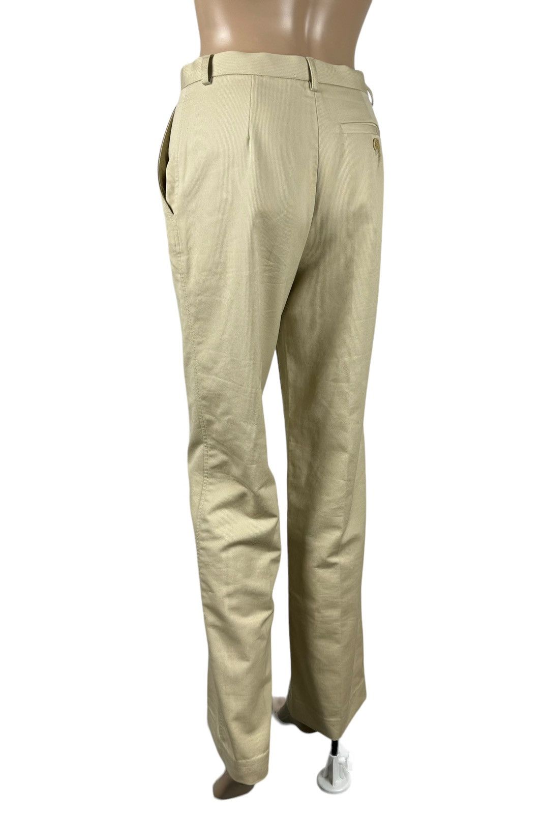 Iceberg Iceberg Chino Wide Leg Pants Cotton Beige size 38 Size 26" / US 2 / IT 38 - 5 Thumbnail