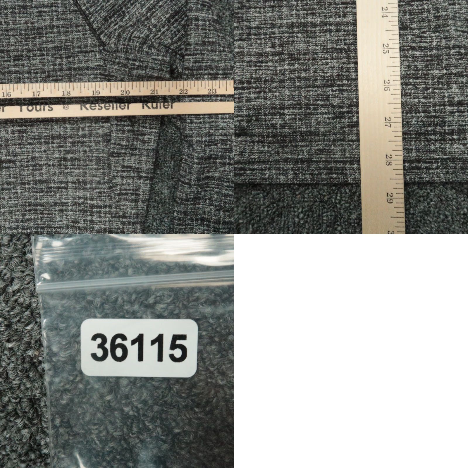 Lululemon Lululemon Pullover Men Large Gray Black Surge Warm Half Zip Training Performance Size US L / EU 52-54 / 3 - 8 Thumbnail