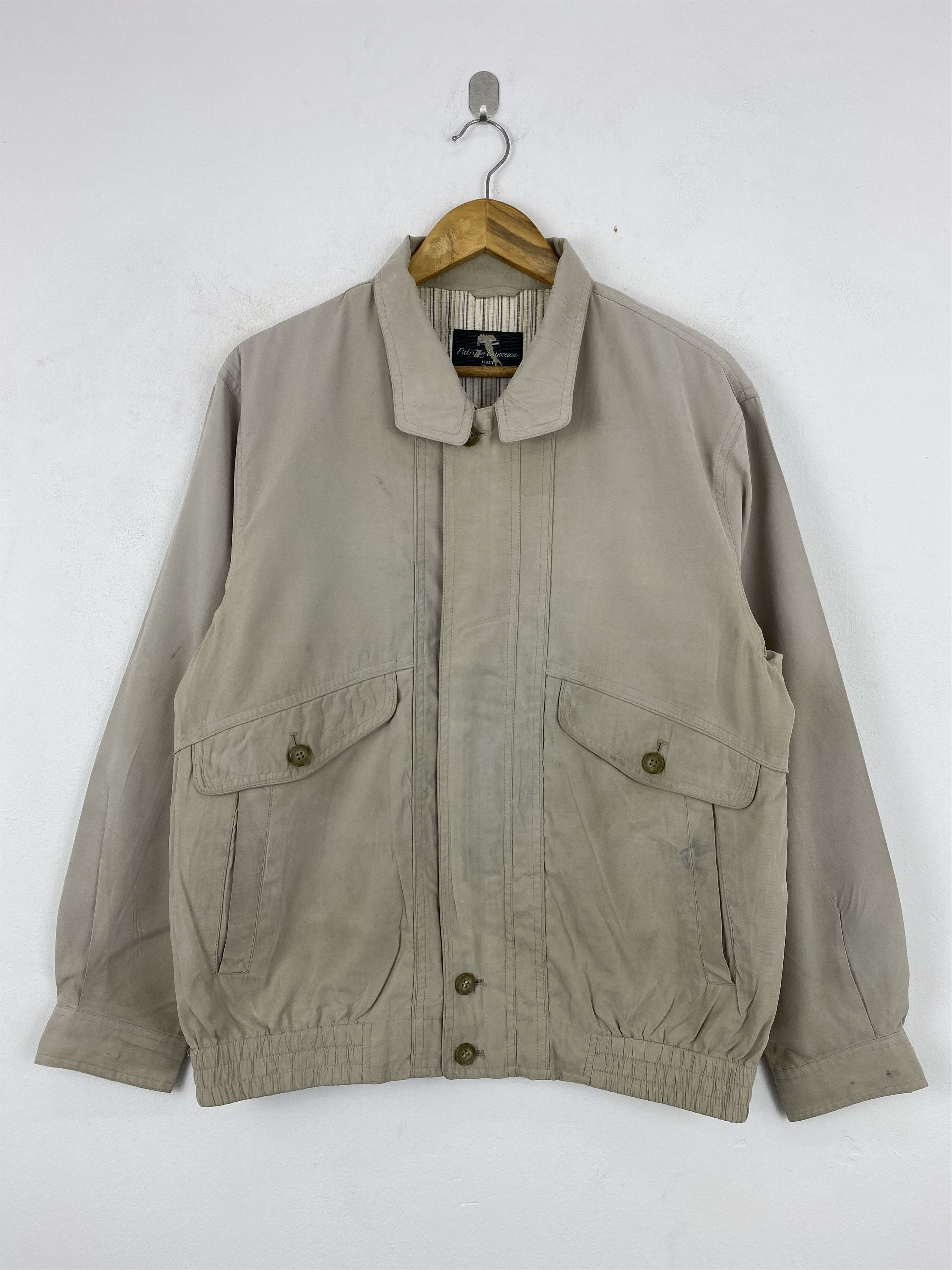 Vintage Francesca Italy Made Zipper Jacket JA0166
