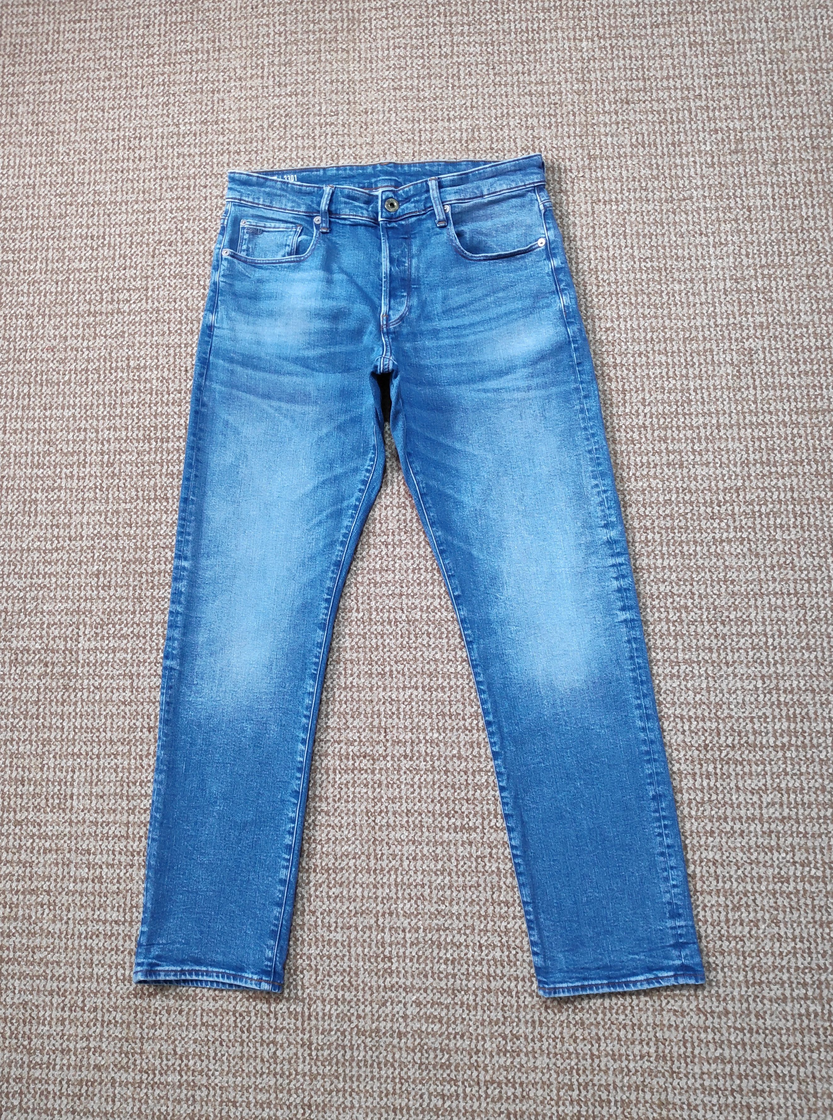 G-Star G-Star Raw 3301 Straight Denim Jeans sz W32 L32 Size US 32 / EU 48 - 1 Thumbnail