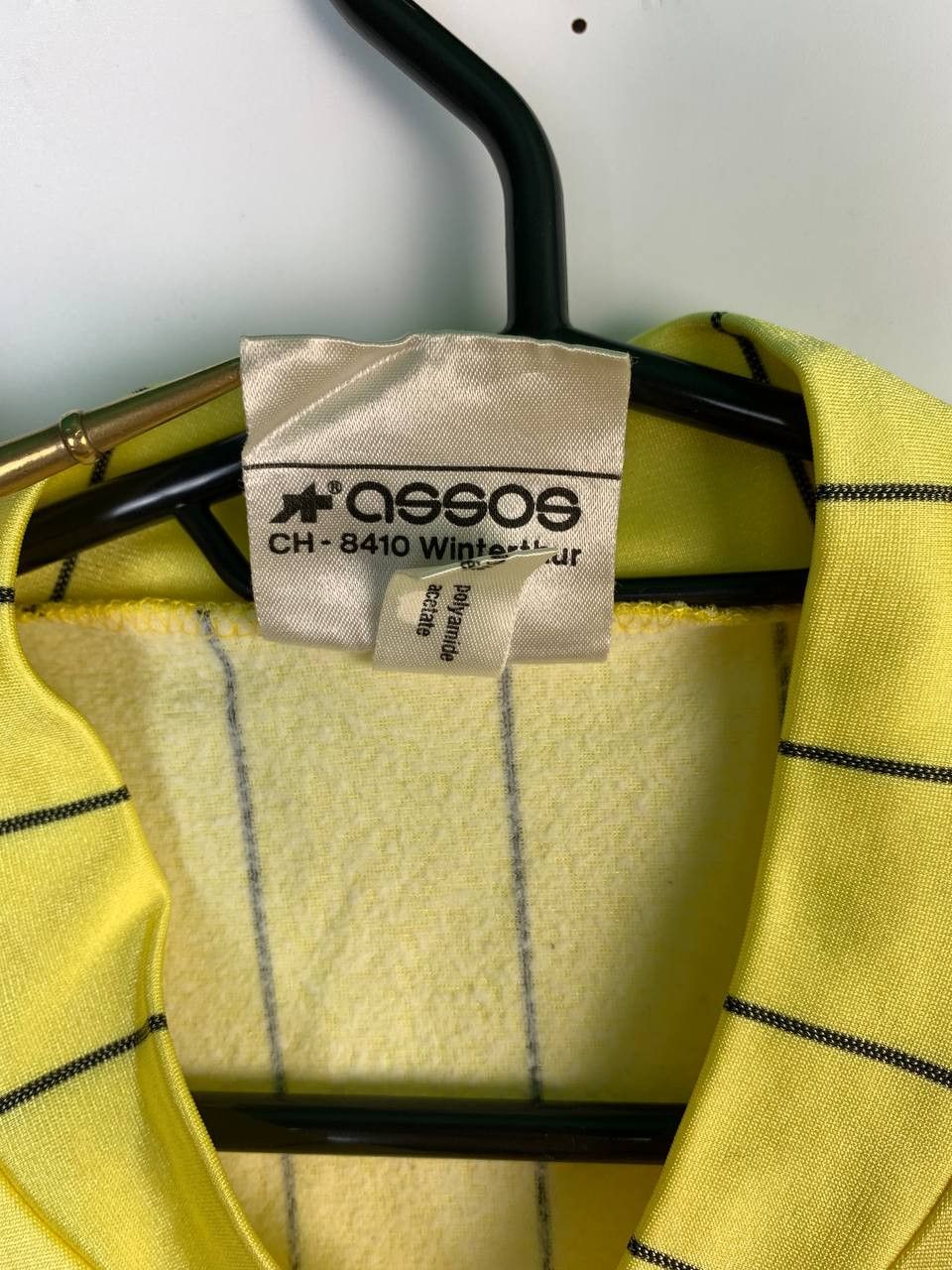 Bicycle × Vintage assos vintage cycling jersey swiss yellow Size XL Size US XL / EU 56 / 4 - 6 Thumbnail