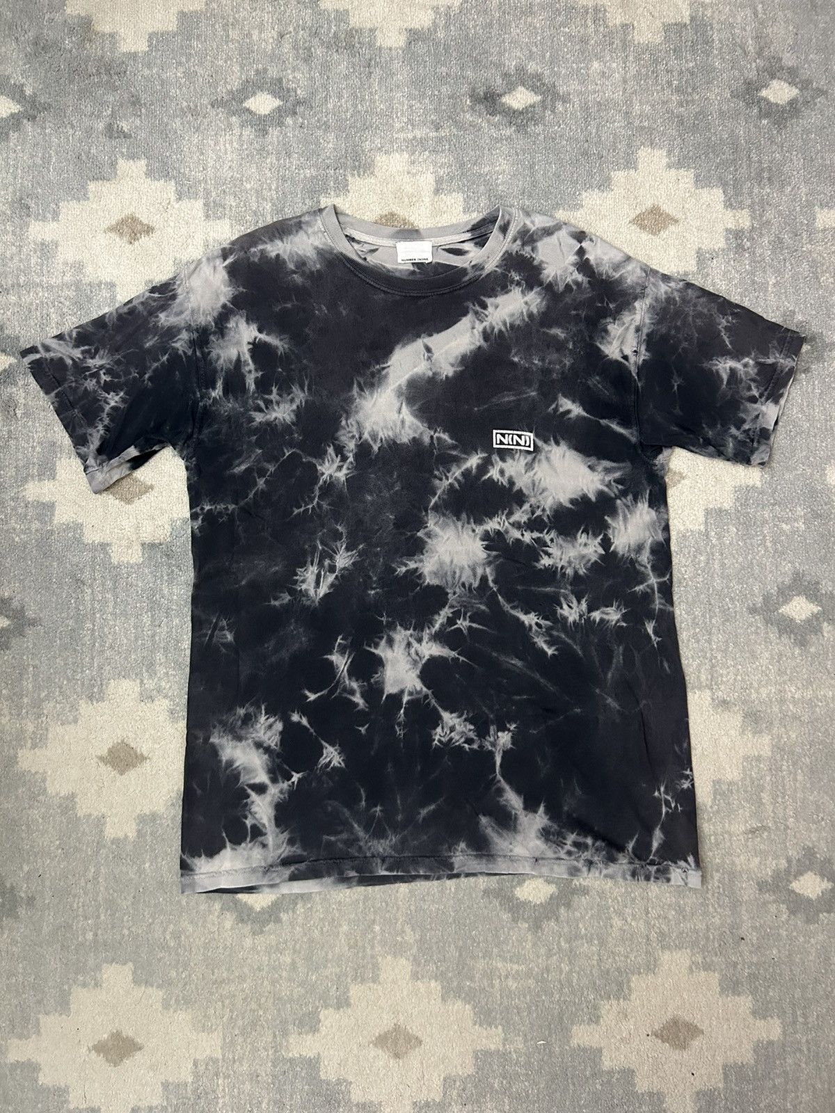 Number (N)ine Number (N)ine Vintage Tie Dye Logo Tee Size US M / EU 48-50 / 2 - 1 Thumbnail