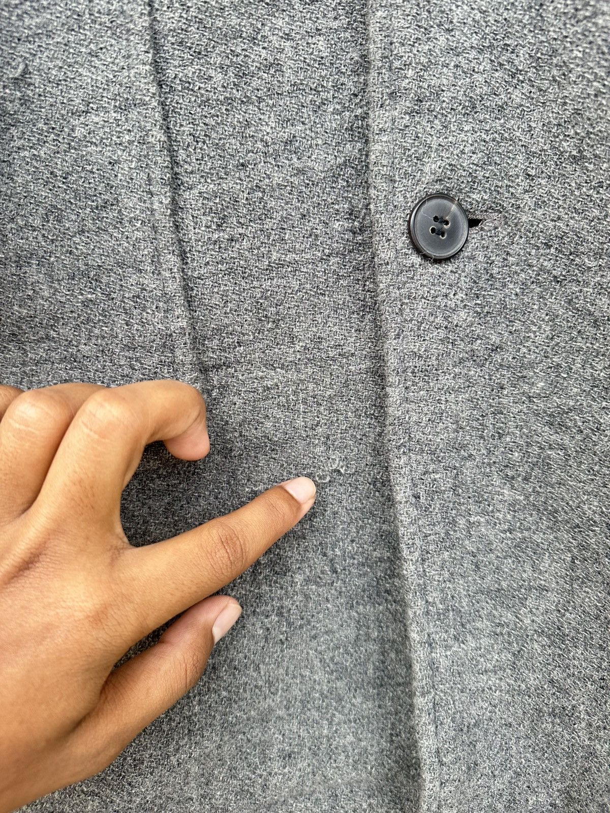 Issey Miyake Issey Miyake Sunao Kuwahara Wool Long Jacket Size US L / EU 52-54 / 3 - 13 Thumbnail