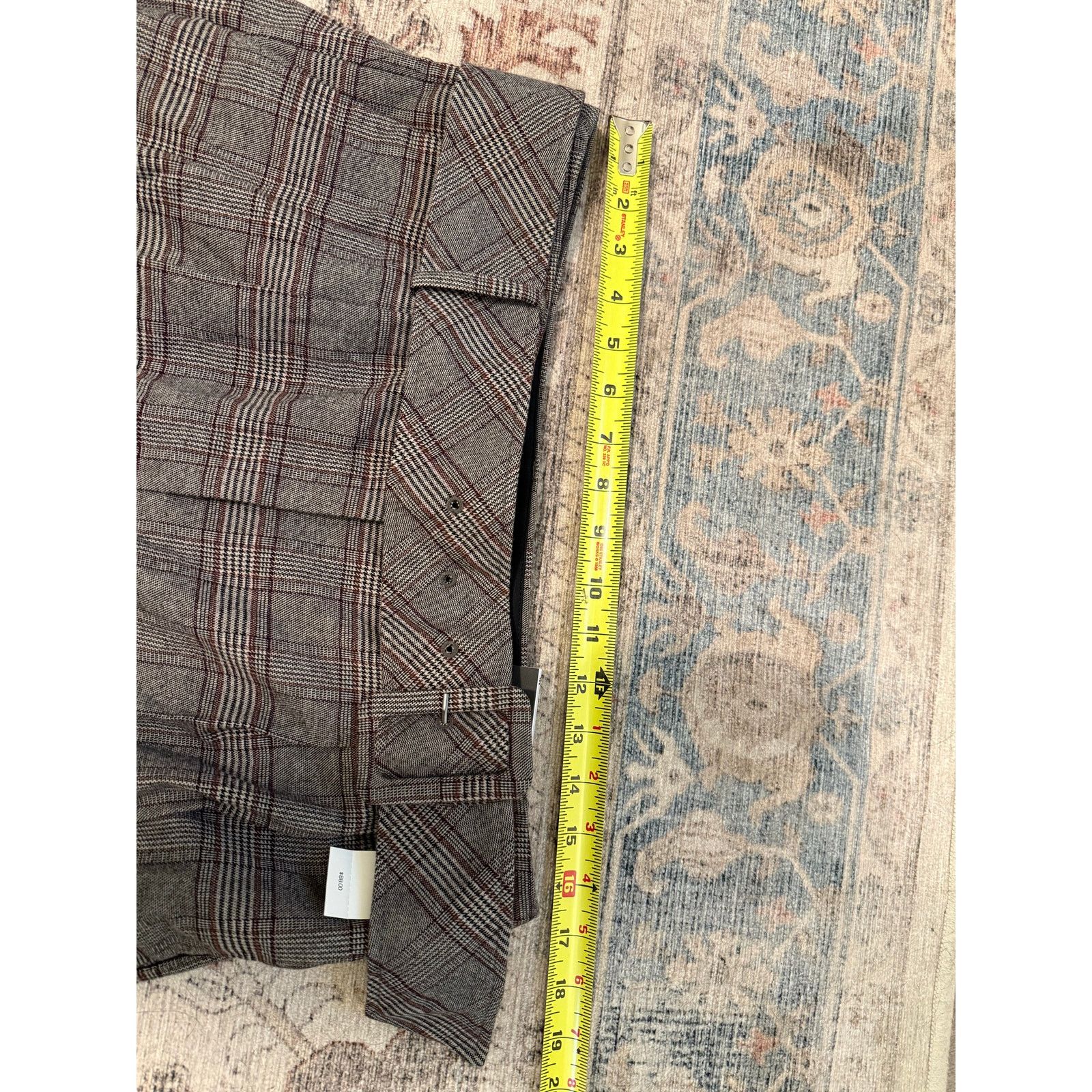 Express Express NWT Gray Wide Leg Super High Rise Pants Sz 14 L, $88 Size 36" / US 14 / IT 50 - 6 Thumbnail