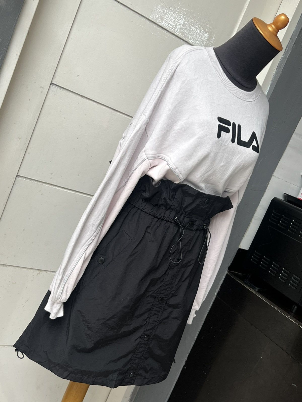 Fila FILA x SNIDEL Sweatshirt Dress Size XS / US 0-2 / IT 36-38 - 15 Thumbnail