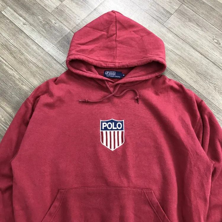 Polo Ralph Lauren Vintage Polo RL Kswiss Logo Hoodie Size US M / EU 48-50 / 2 - 2 Thumbnail