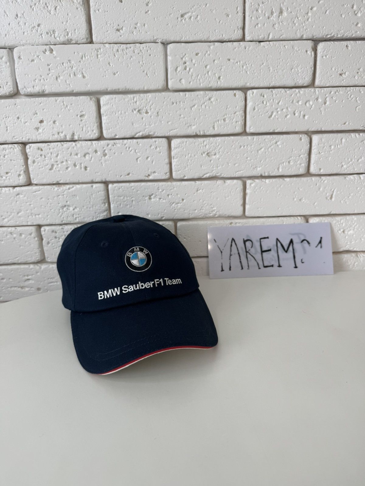 BMW Bmw Sauber F1 team cap hat Size ONE SIZE - 1 Thumbnail