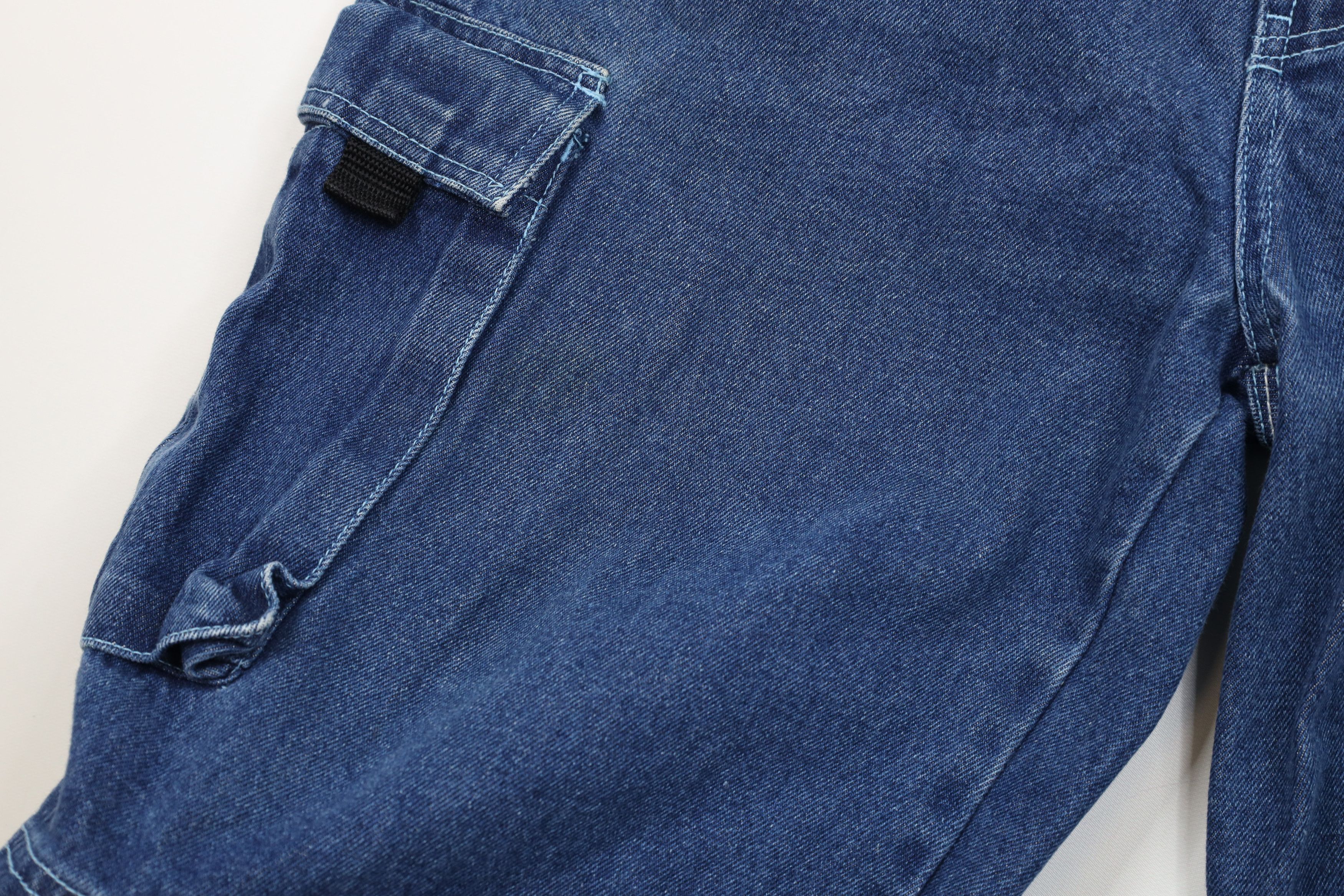 Vintage Vintage 90s Y2K Streetwear Skateboarding Denim Cargo Shorts Size US 36 / EU 52 - 5 Thumbnail