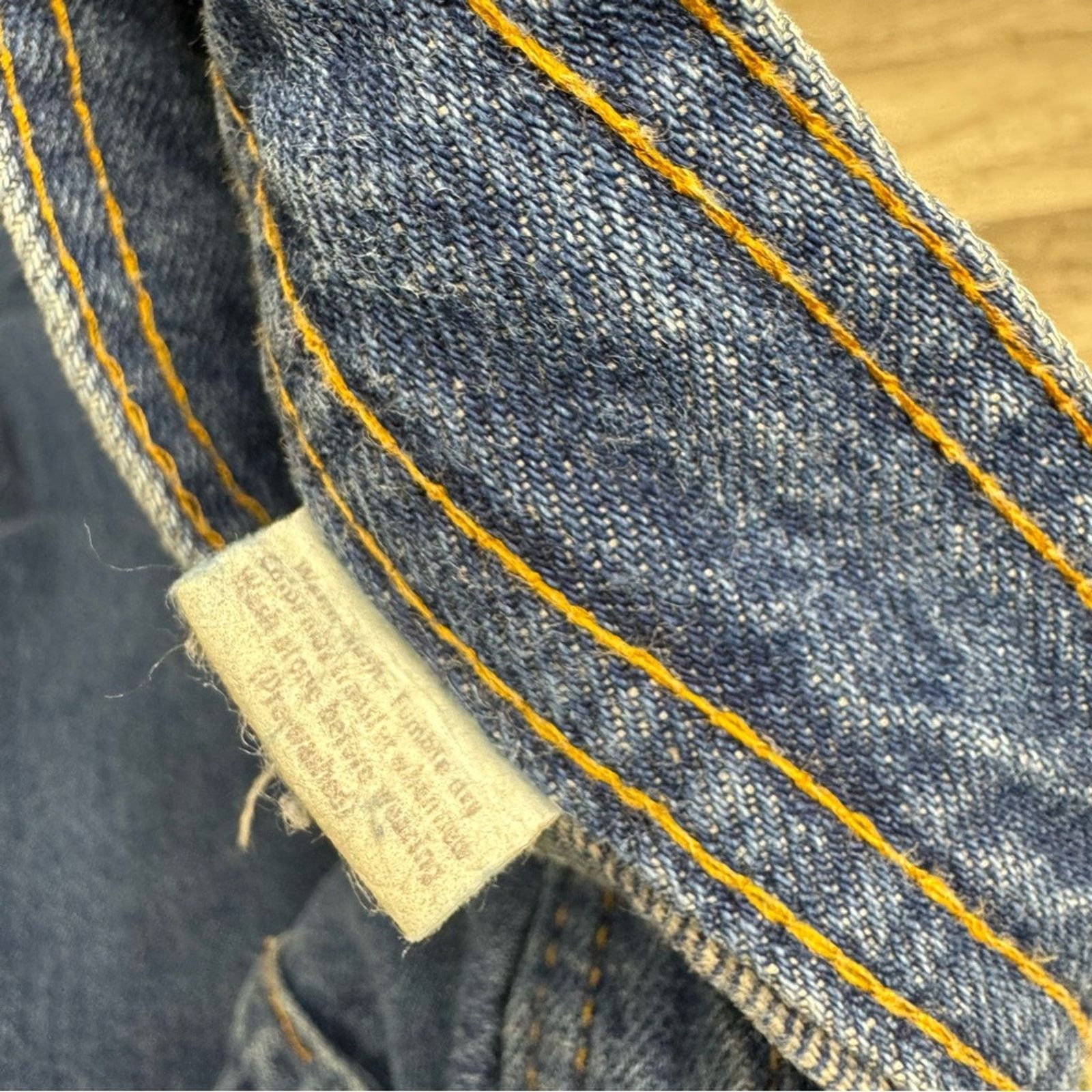 Levi's Vintage 70s Levi’s Wide Leg Jeans High Rise Flare Talon USA Size 30" / US 8 / IT 44 - 9 Thumbnail