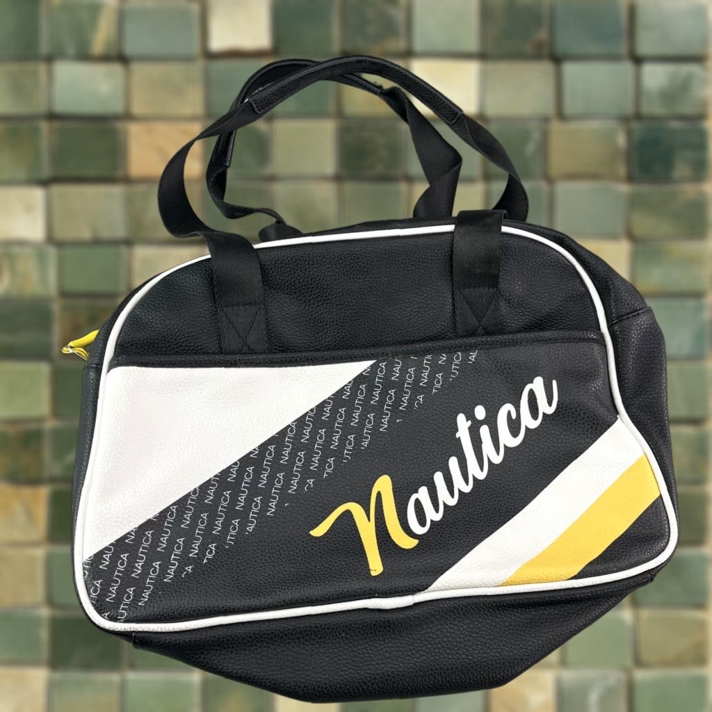 Nautica Nautica Purse LOT 2 Bowler Bag and Crossbody Y2k Classic Retro Chic Preppy 90's Bag Crossbody Womens Small Black 90s Vintage Style Size ONE SIZE - 1 Thumbnail