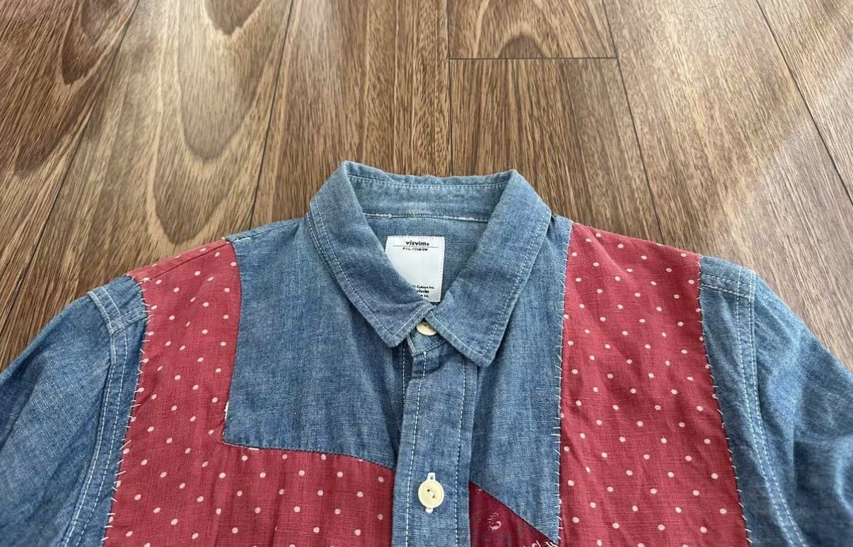 Visvim VISVIM GRANGER SHIRT CHAMBRAY(P.W.) Paneled shirt Size US S / EU 44-46 / 1 - 3 Thumbnail