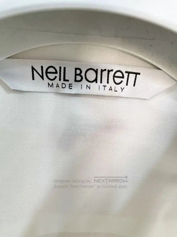 Neil Barrett NeIL BarreTT White Long Sleeve Shirt . Size US S / EU 44-46 / 1 - 3 Thumbnail