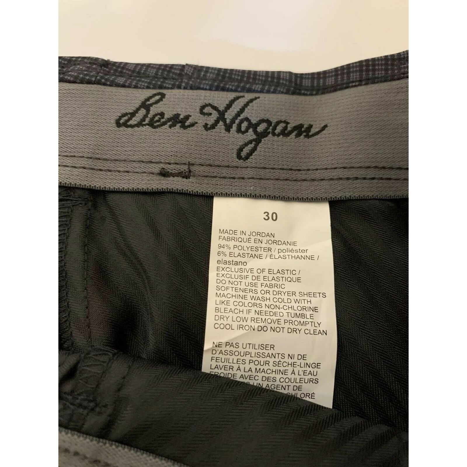 Other Ben Hogan Performance Flat Front Golf Shorts Gray SPF 50 Moi Size US 30 / EU 46 - 2 Thumbnail