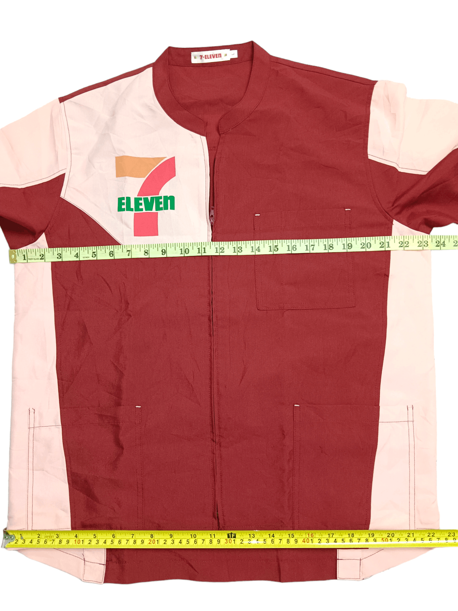 Edition Japan 💥FYE🔥Vtg 7-Eleven Japan’s Worker Zipper Shirt Size US L / EU 52-54 / 3 - 3 Thumbnail