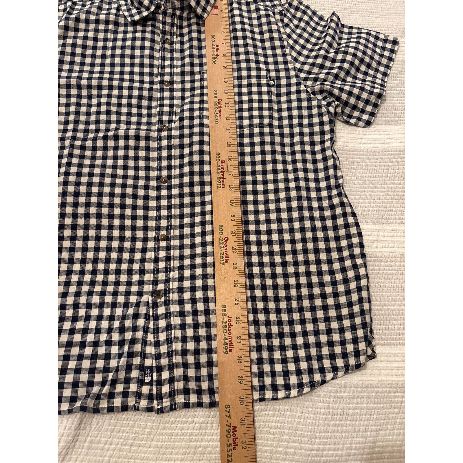 The North Face North Face Plaid Short Sleeve Size US XL / EU 56 / 4 - 3 Thumbnail