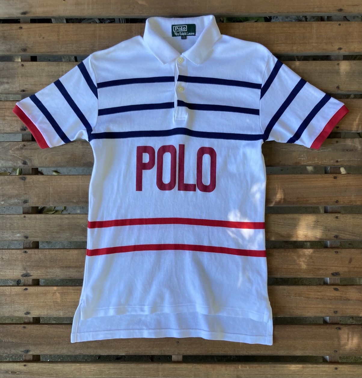 Vintage Vintage 90s Big Logo Spell Out Polo Ralph Lauren Top Size US S / EU 44-46 / 1 - 2 Thumbnail