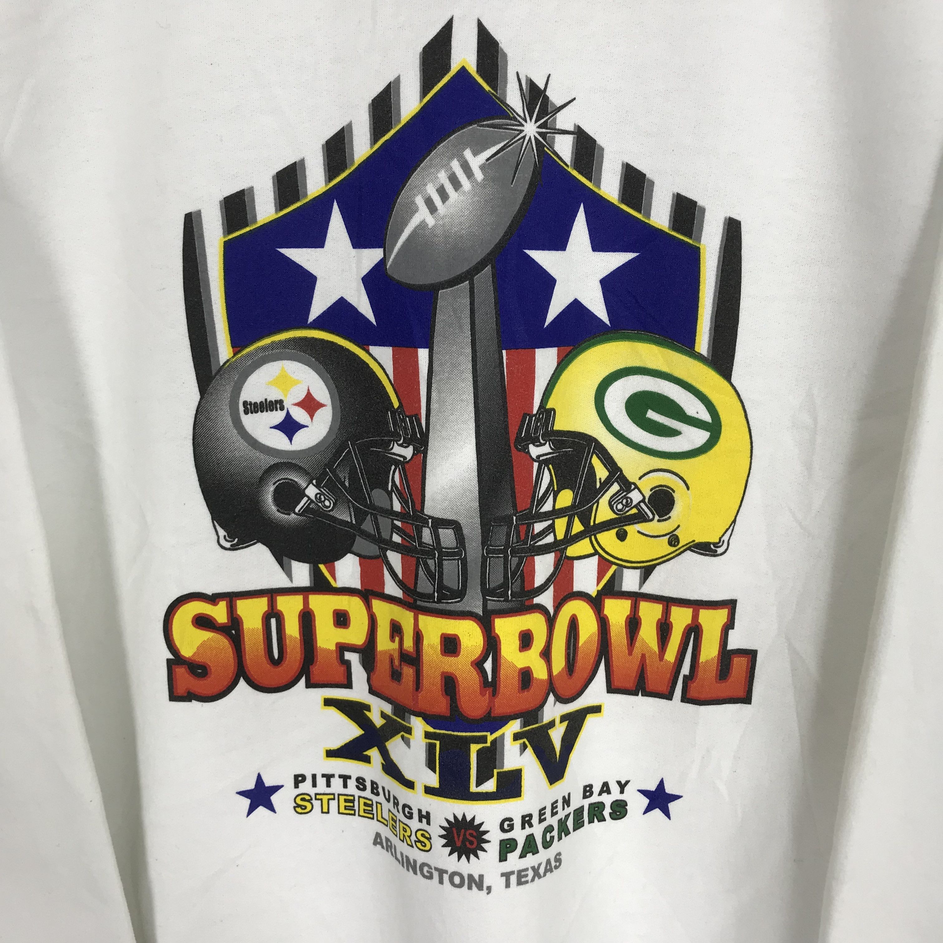 Vintage Vintage Pittsburgh Steelers Vs Green Bay - 591 Size US L / EU 52-54 / 3 - 8 Thumbnail