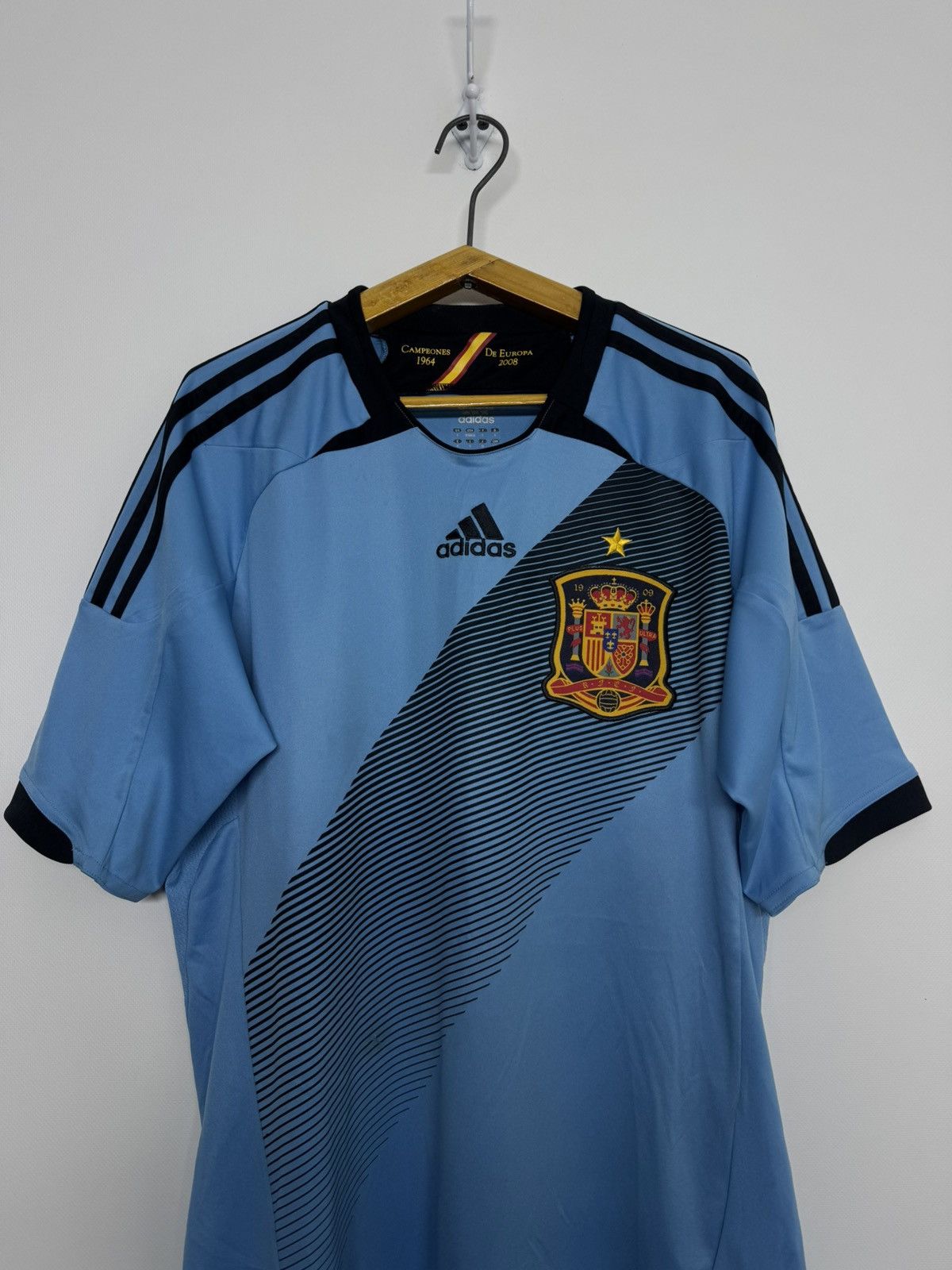 Adidas National Team Spain Adidas 2012 Away Football Soccer Jersey Size US S / EU 44-46 / 1 - 4 Thumbnail