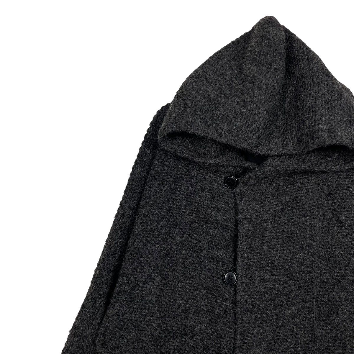 Zucca Zucca Hooded Black Jacket Size US M / EU 48-50 / 2 - 6 Thumbnail