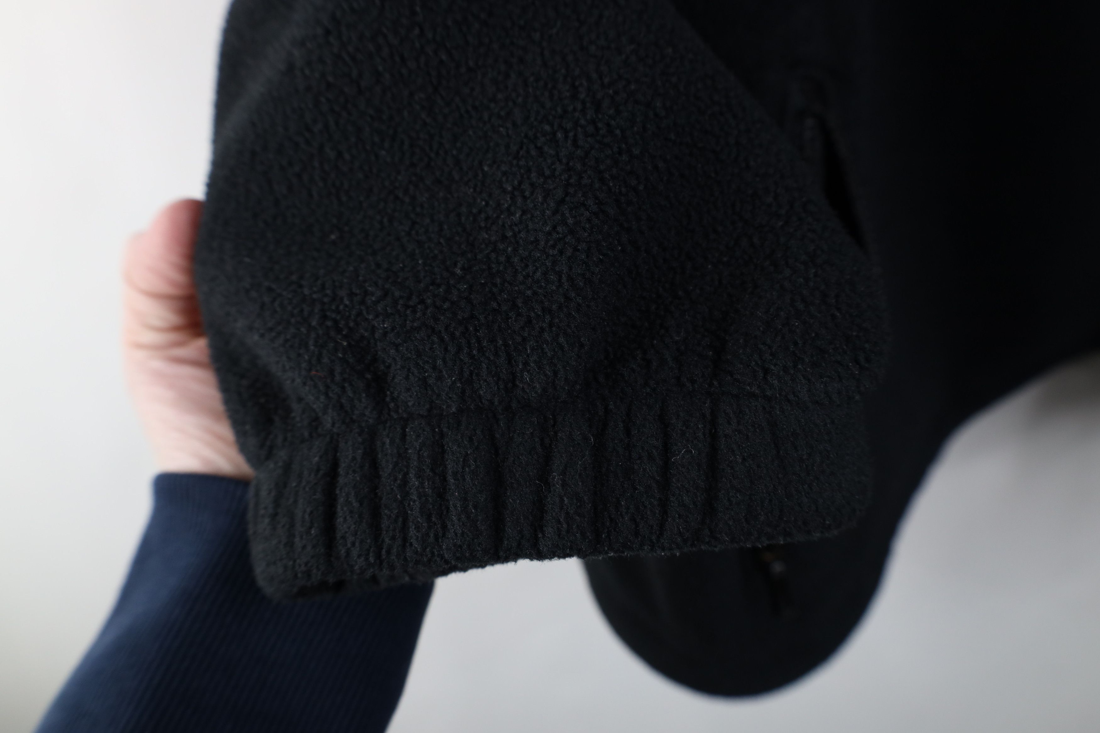 Eddie Bauer Vintage 90s Eddie Bauer Spell Fleece Half Zip Sweater Black Size XL / US 12-14 / IT 48-50 - 6 Thumbnail