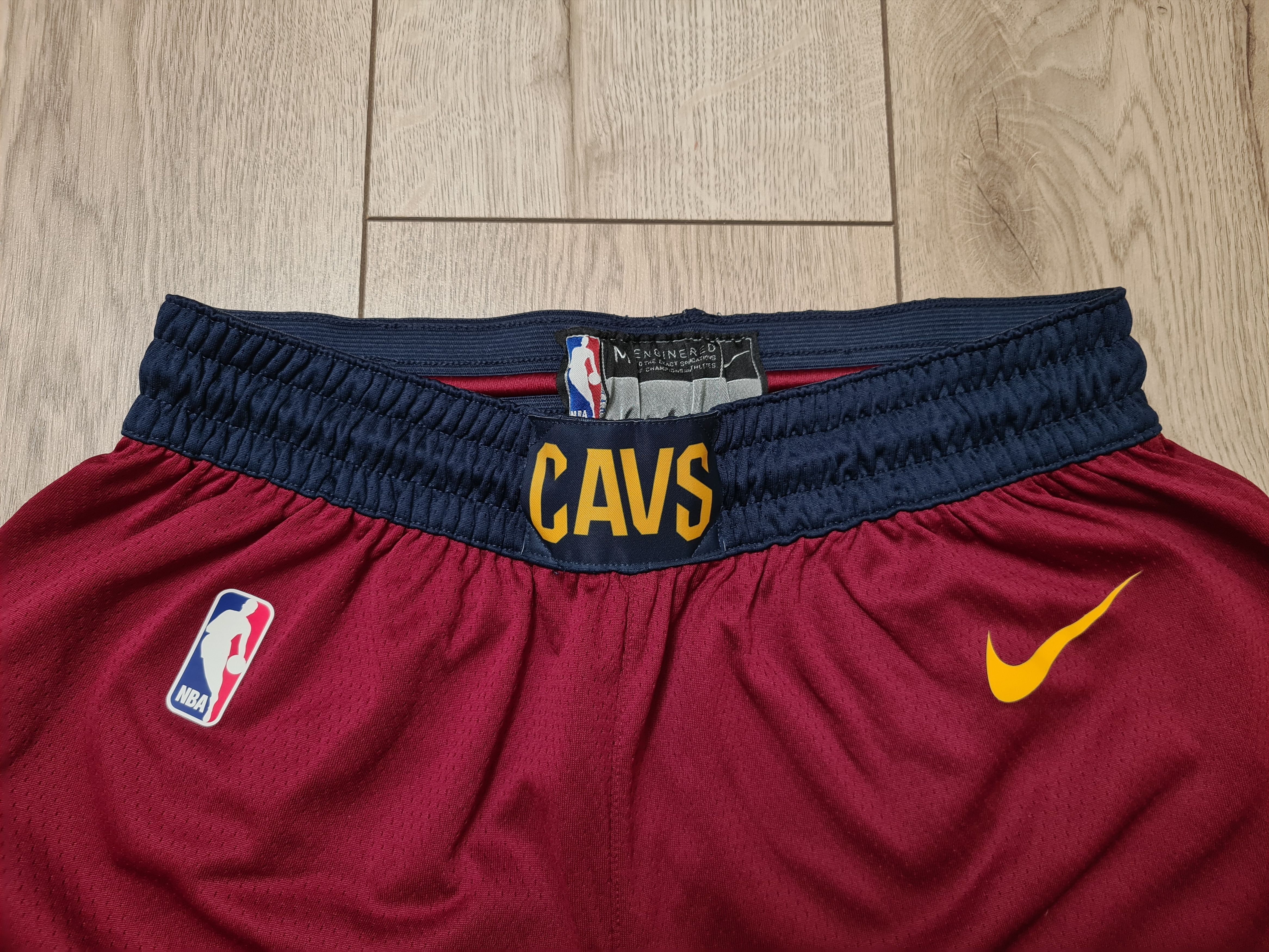 NBA CLEVELAND CAVALIERS CAVS SHORTS BASKETBALL SHORTS NIKE Size US 34 / EU 50 - 5 Thumbnail