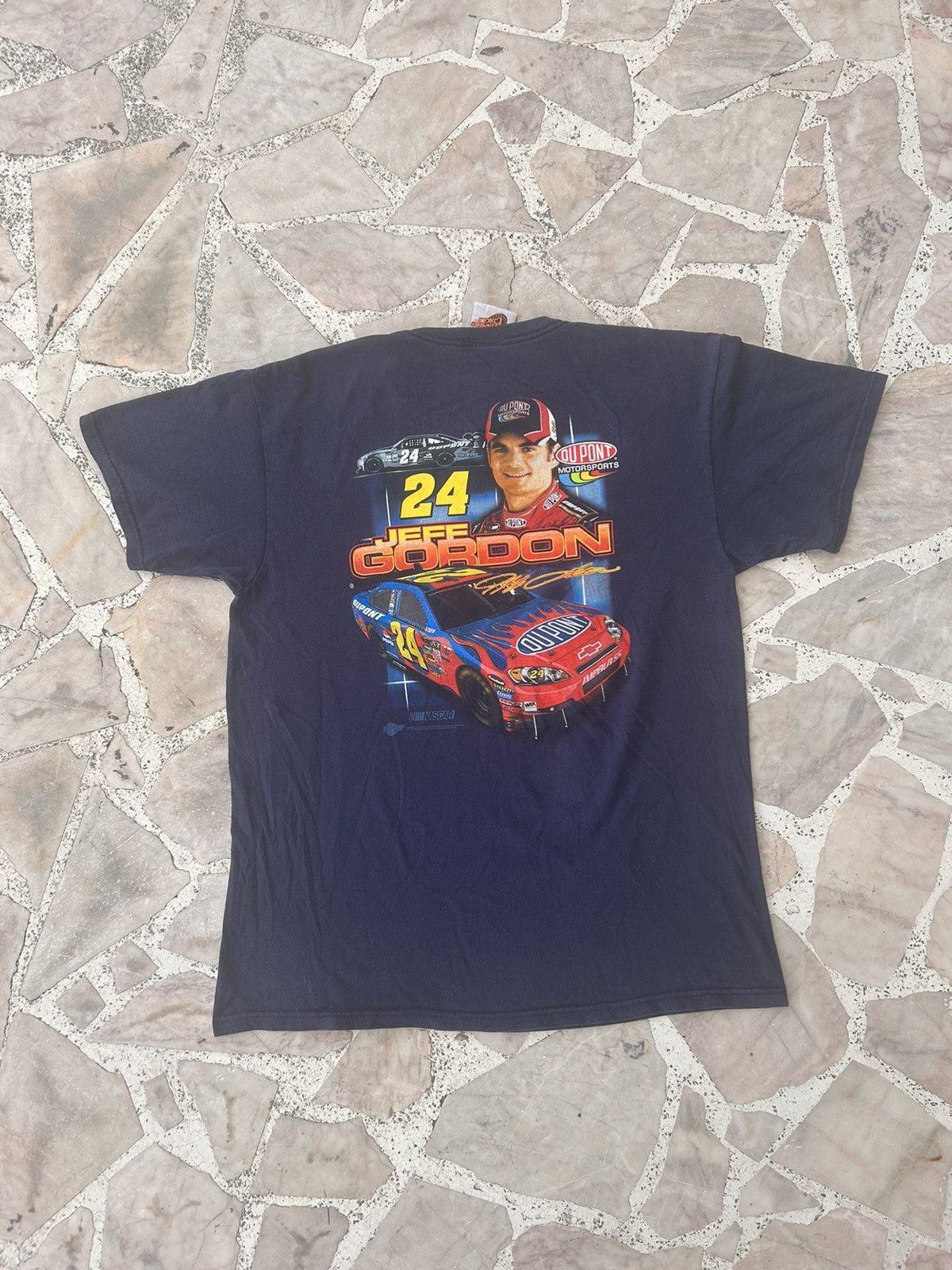 NASCAR Jeff gordon vintage chevrolet nascar blue Size US L / EU 52-54 / 3 - 1 Thumbnail