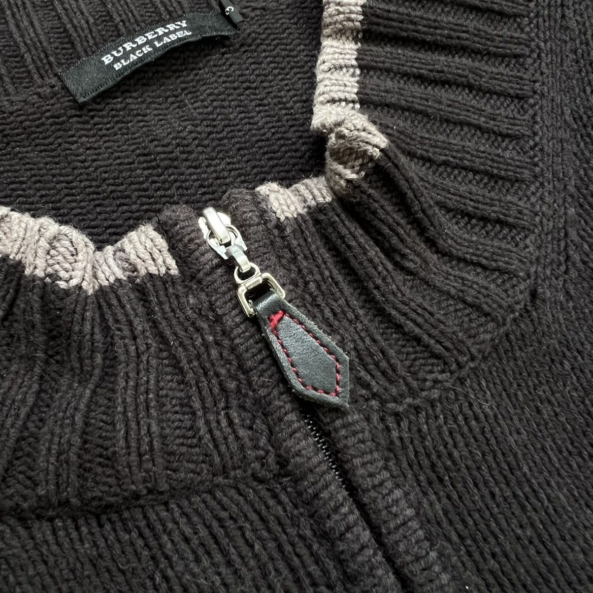 Burberry Burberry Black Label Zip Up Knit Jacket Size US L / EU 52-54 / 3 - 4 Thumbnail