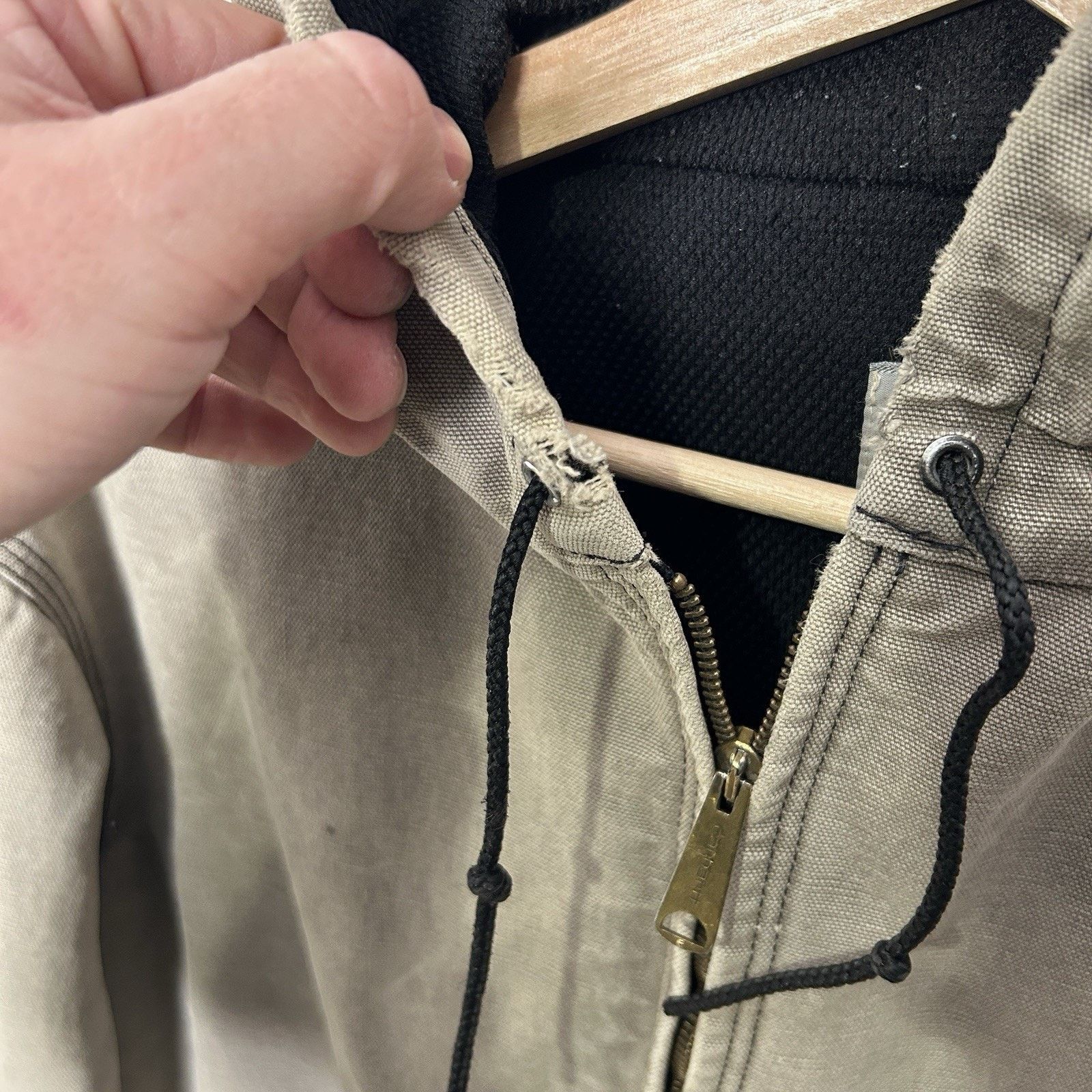 Carhartt Faded Vintage Carhartt Thermal Hooded Active Jacket “Black” Size US S / EU 44-46 / 1 - 13 Thumbnail