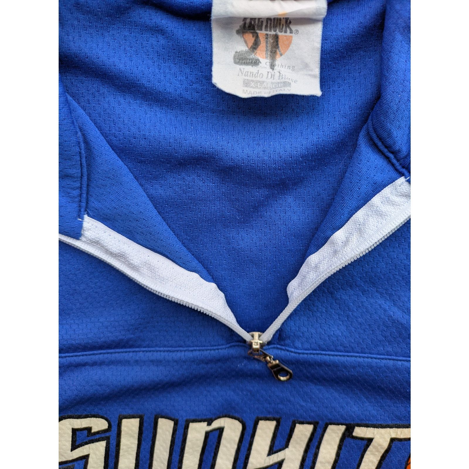 NBA × NCAA SUNY IT Wildcats 90s ROCK Utica NY shirt blue basketball vtg Size US XL / EU 56 / 4 - 4 Thumbnail