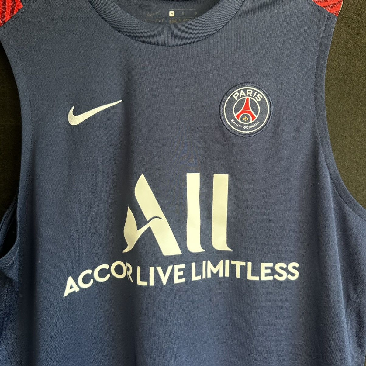 Other Nike PSG Sleeveless Training Shirt Size US M / EU 48-50 / 2 - 2 Thumbnail