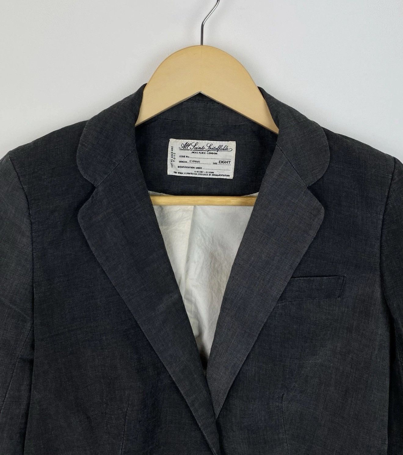Allsaints Allsaints 2 Buttons Talon Blazer Jacket Women’s Size 8 Top Size S / US 4 / IT 40 - 2 Thumbnail