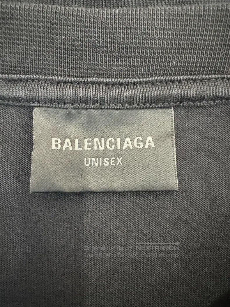 Balenciaga Balenciaga Tape Coke Black Short Sleeve Size US XL / EU 56 / 4 - 5 Thumbnail