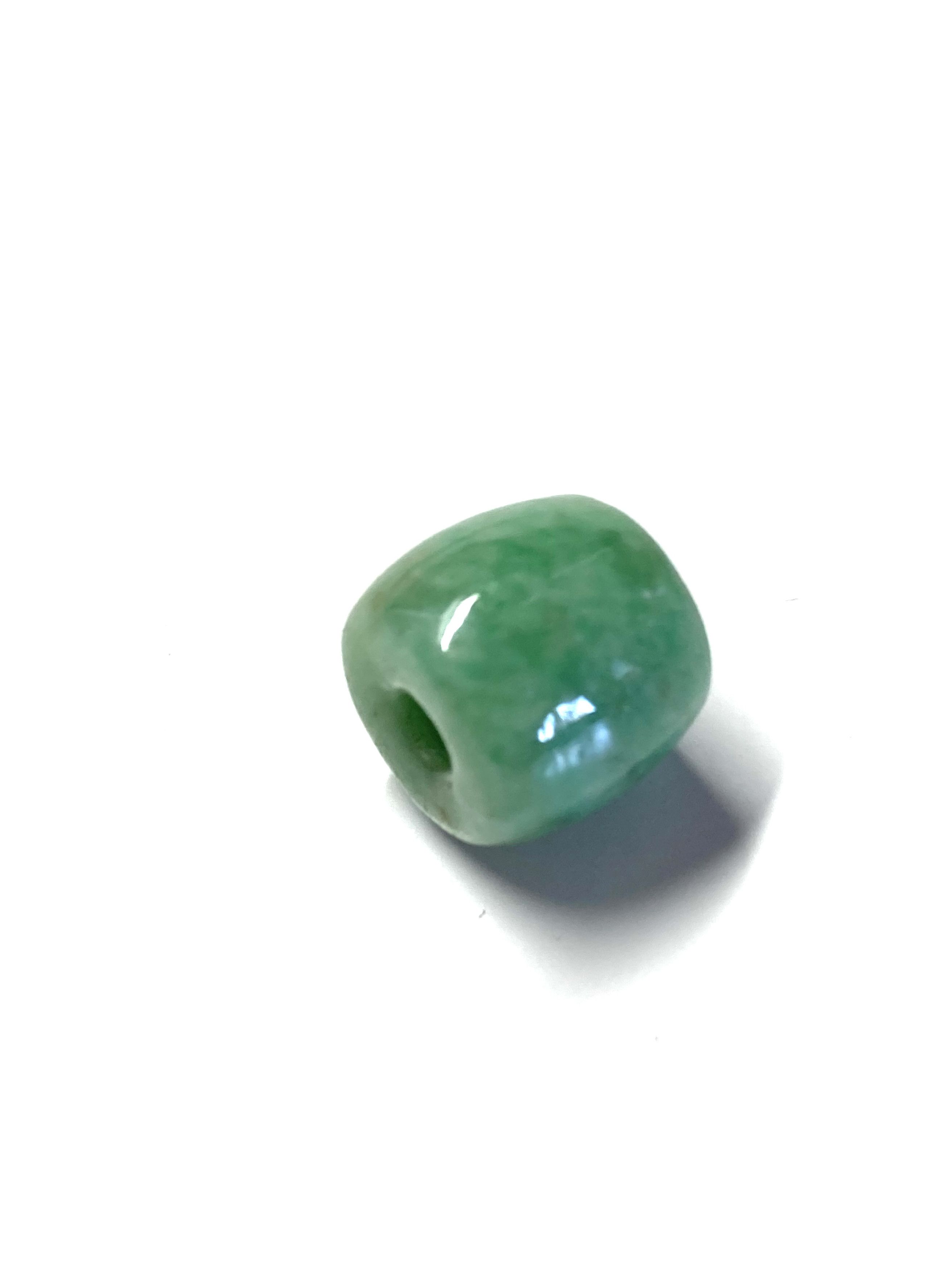 Other 60011 Certified Jadeite jade Green 12mm Bead pendant Size ONE SIZE - 2 Thumbnail