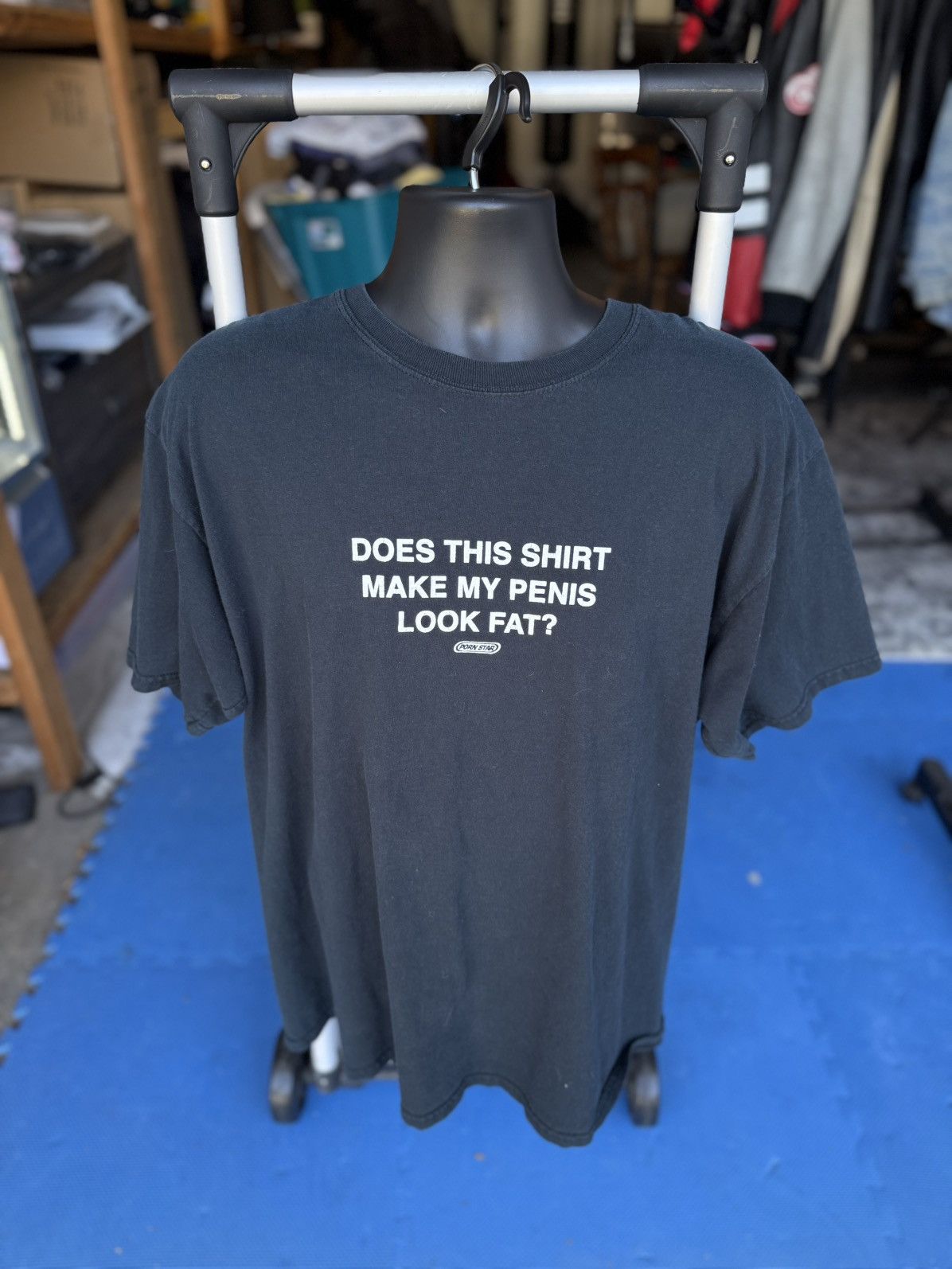 Other Vintage P*RN STAR Shirt Humor Size US XL / EU 56 / 4 - 1 Thumbnail