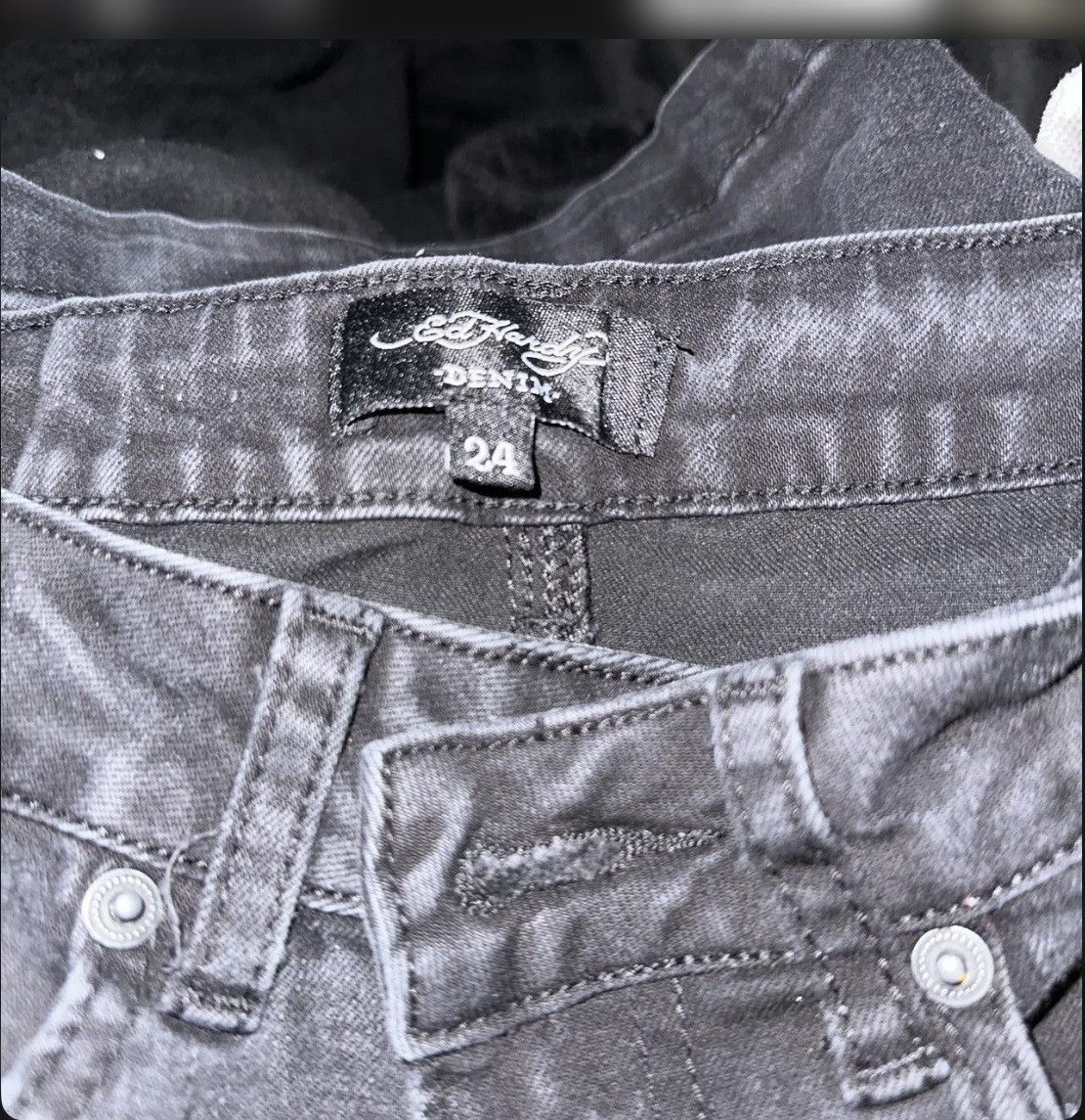 Ed Hardy Ed hardy black jeans Size 42" / US 20 - 2 Thumbnail