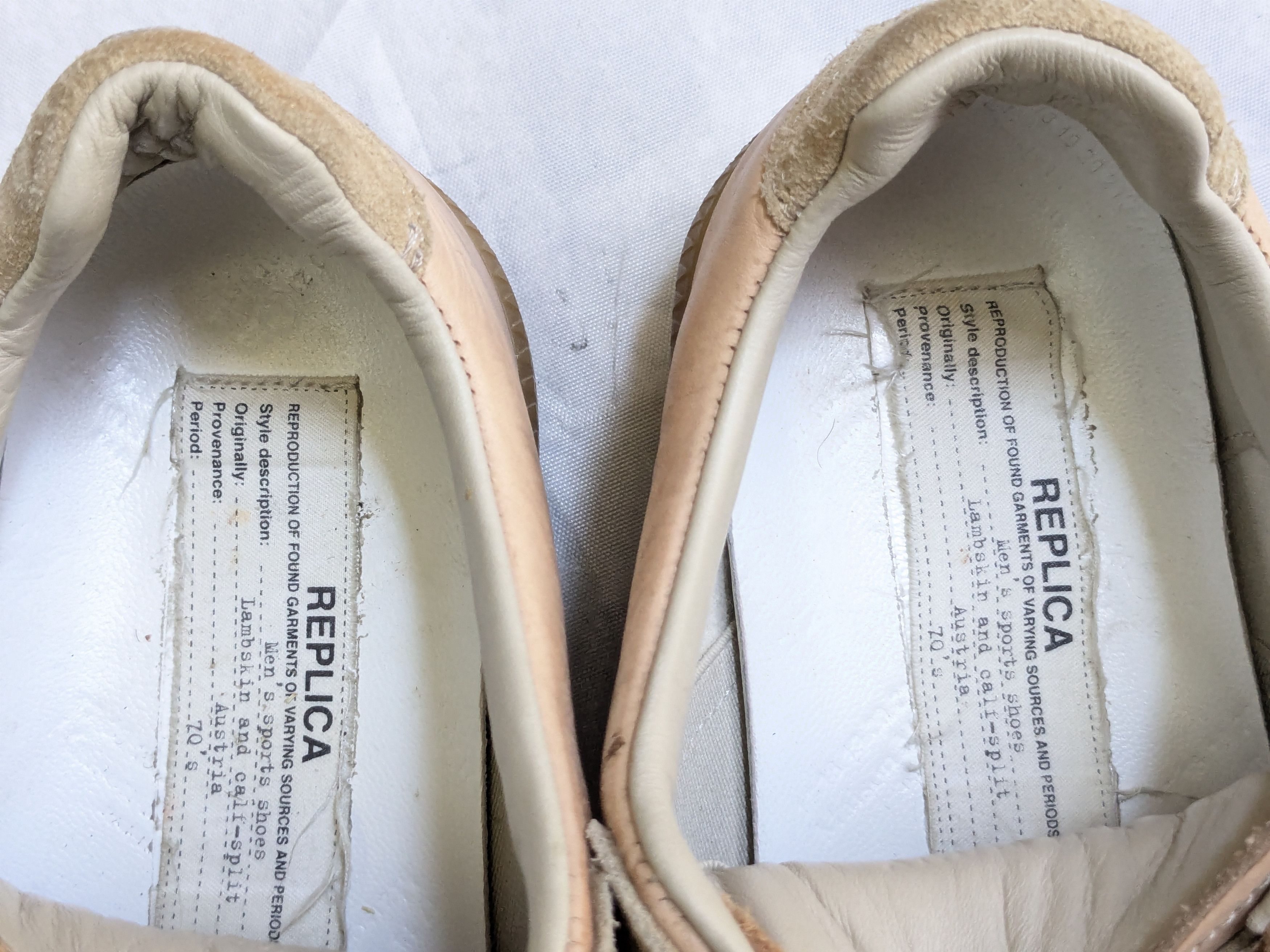 Maison Margiela Maison Margiela GAT Replica Tan Brown 37 7 Size US 7 / IT 37 - 6 Thumbnail