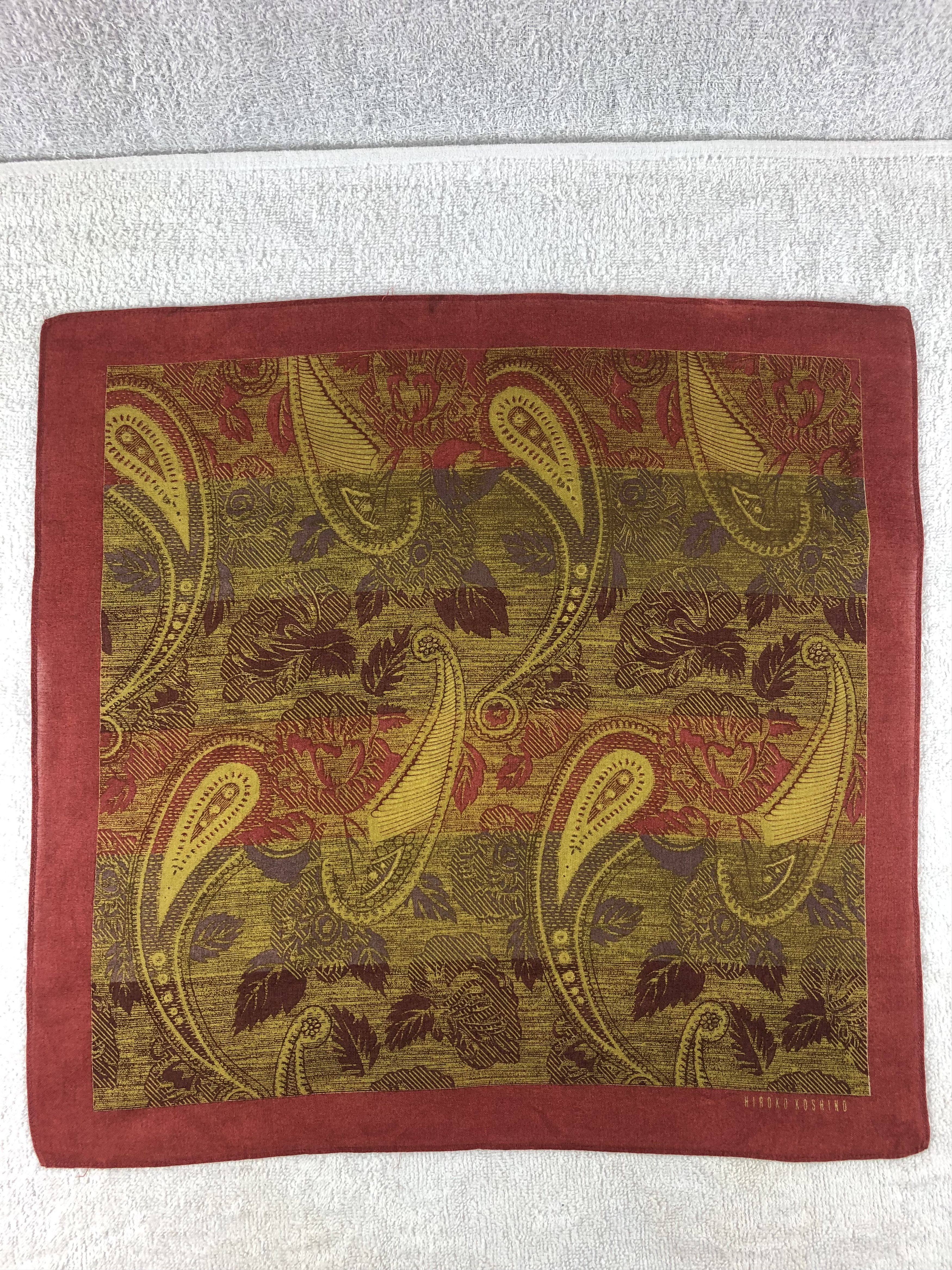 Hiroko Koshino Homme Hiroko Koshino Handkerchief / Bandana / Neckerchief Size ONE SIZE - 3 Thumbnail