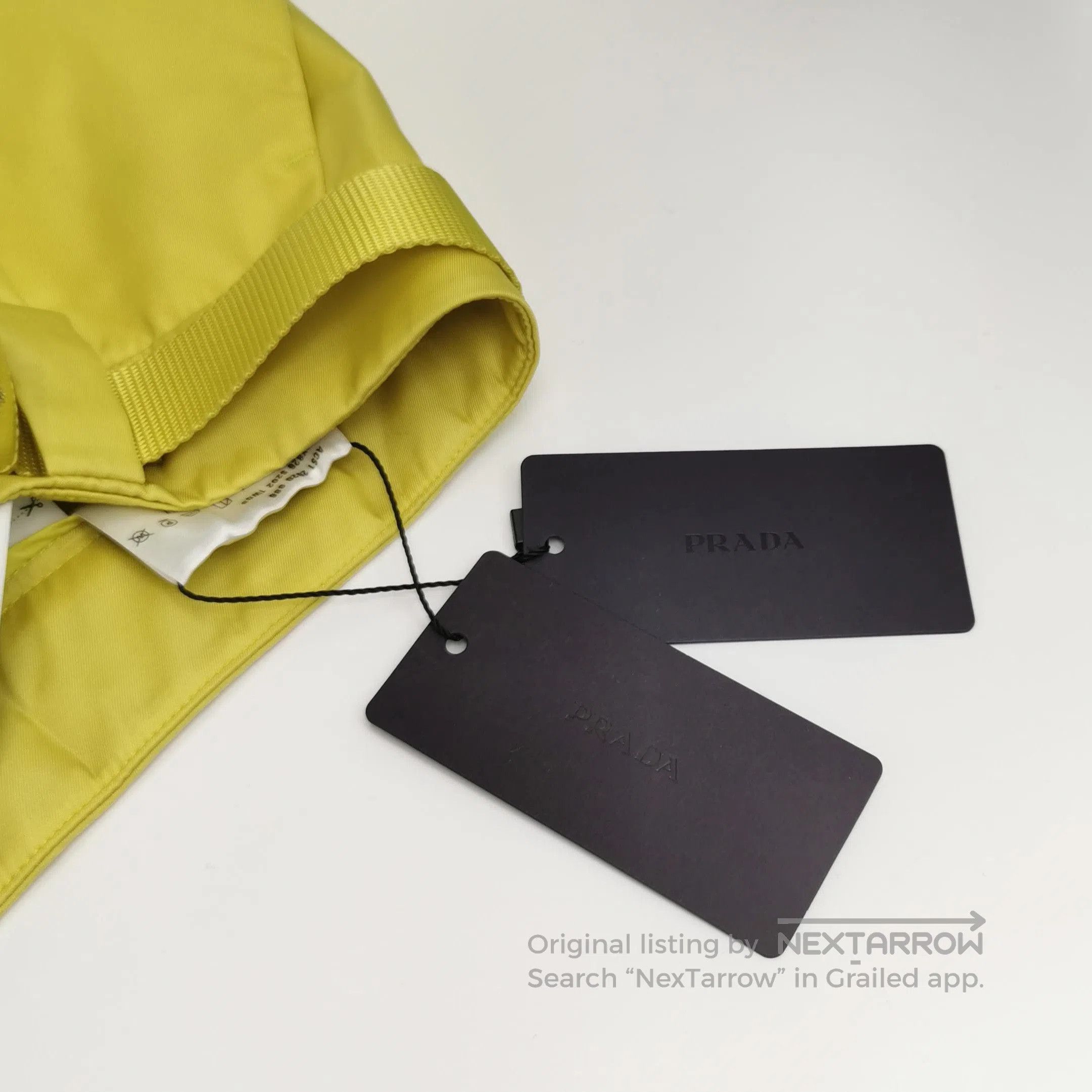 Prada Prada Yellow Belted Casual Shorts . Size 39" - 4 Thumbnail