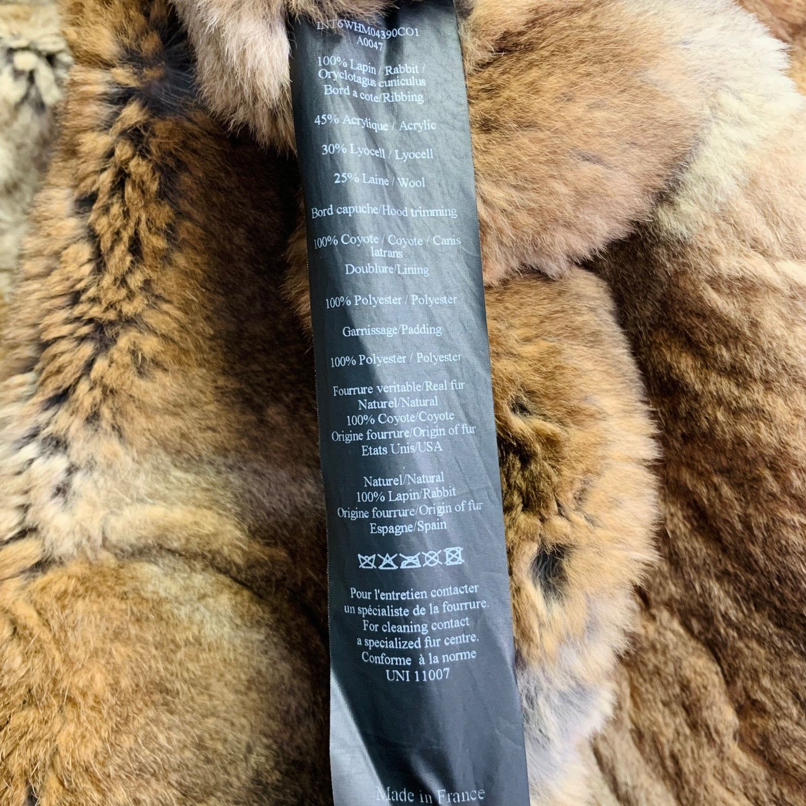 Yves Salomon YVES SALOMON Green Olive Acrylic Blend Fur Hooded Coat Size US S / EU 44-46 / 1 - 8 Thumbnail